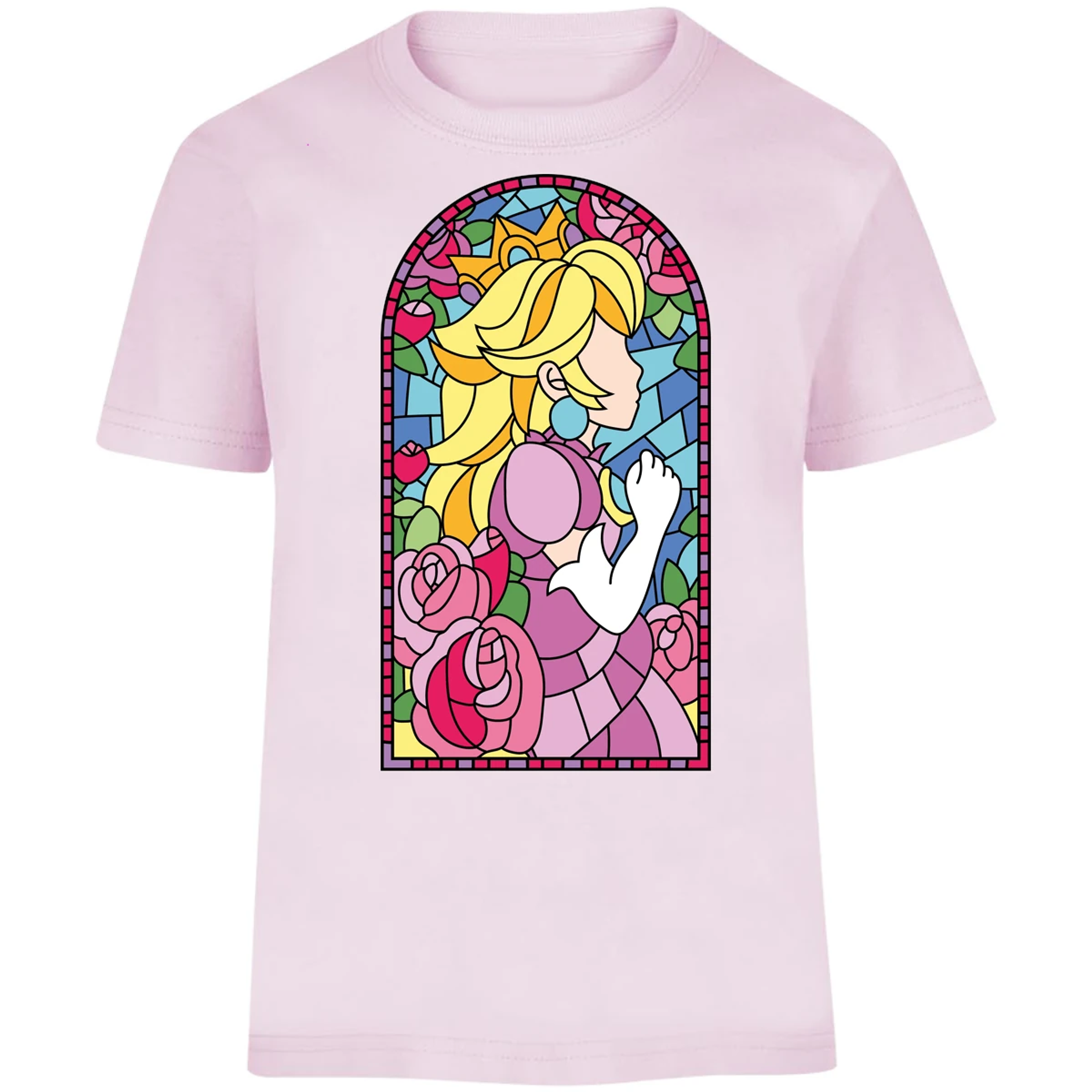 Playera Metroid Vitral Peach para Niño 7