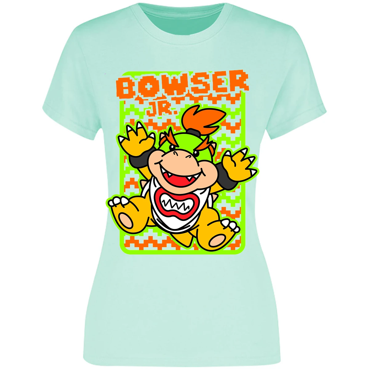 Blusa Mario Bros Bowser Junior Blusa para Mujer 14