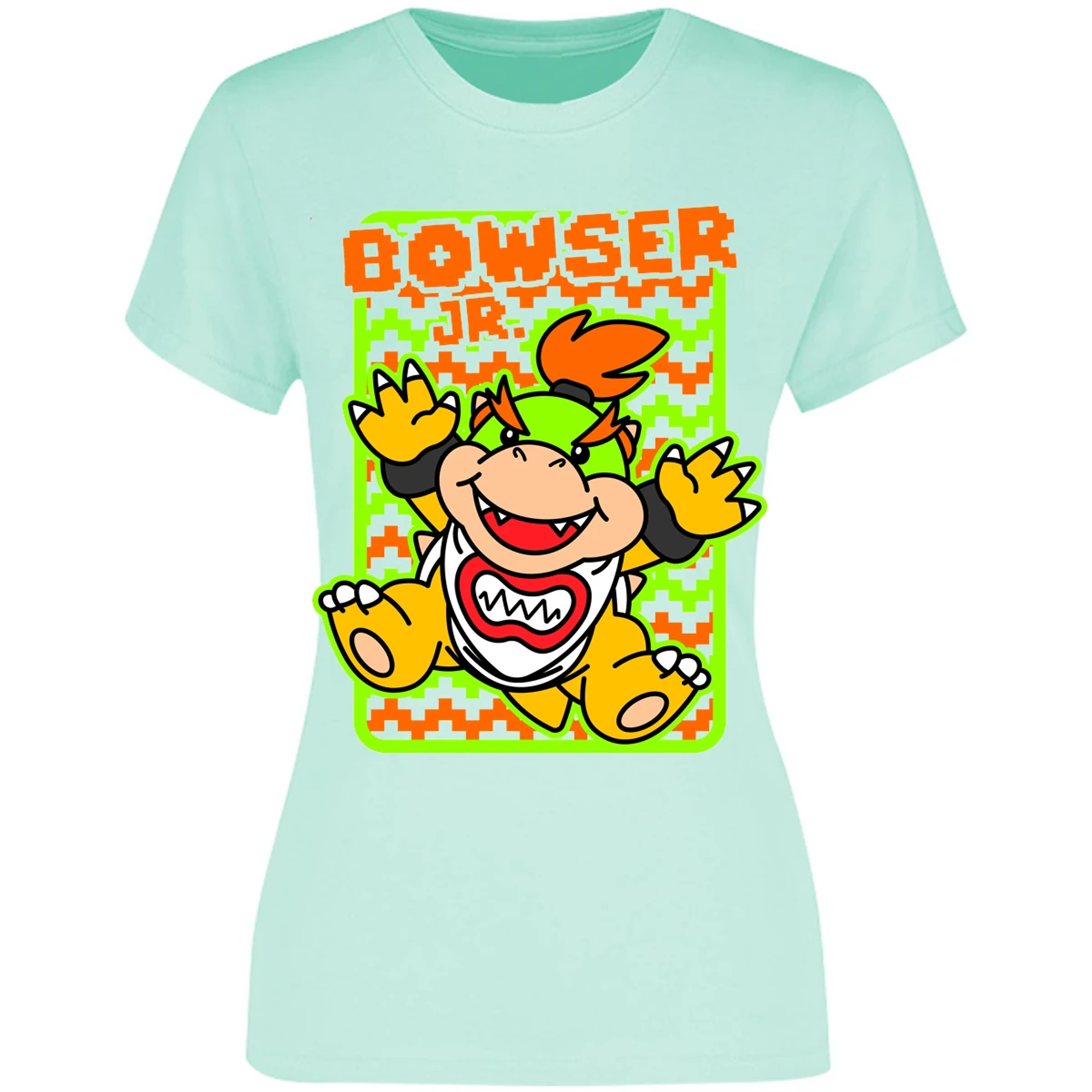 Blusa Mario Bros Bowser Junior Blusa para Mujer 14