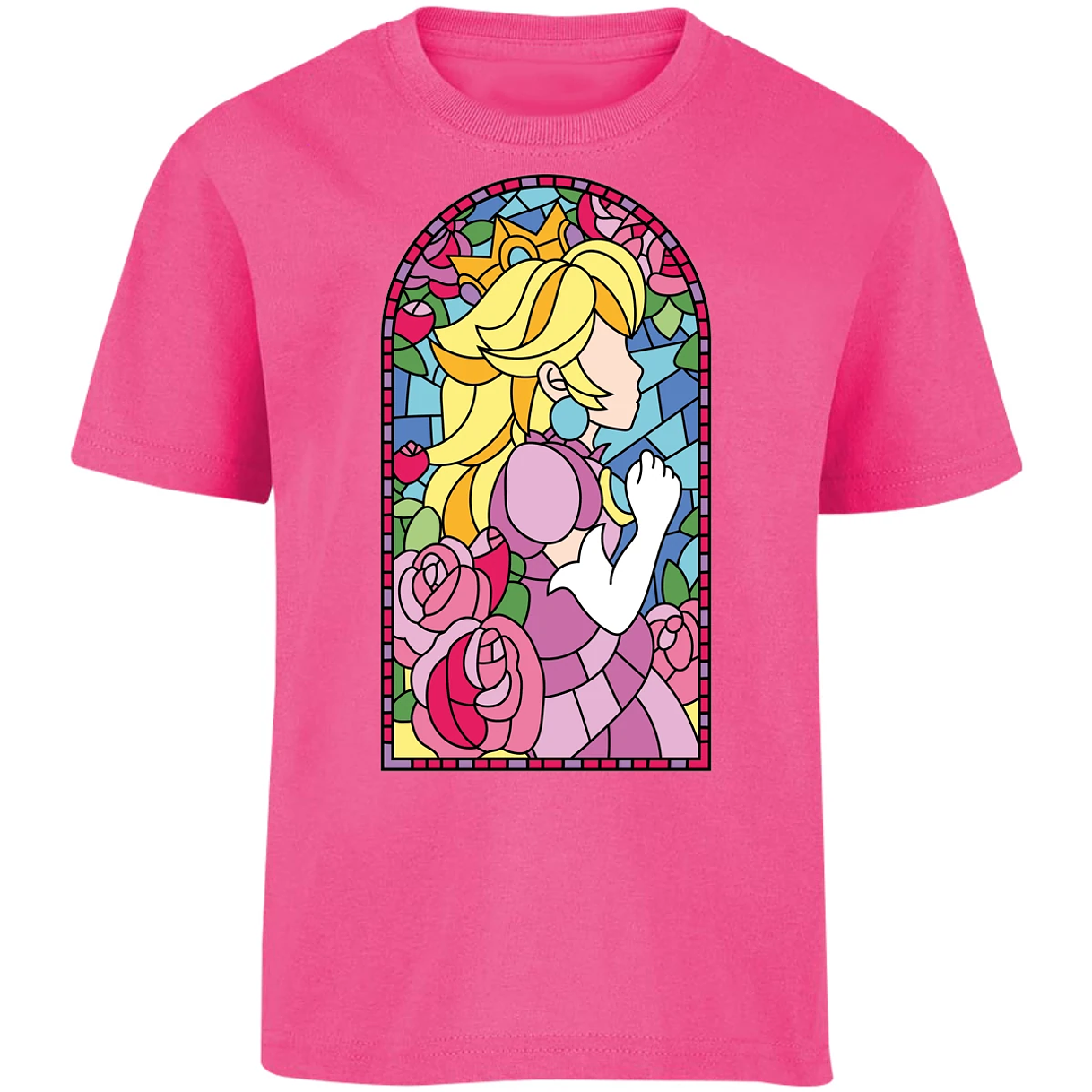 Playera Metroid Vitral Peach para Niño 9