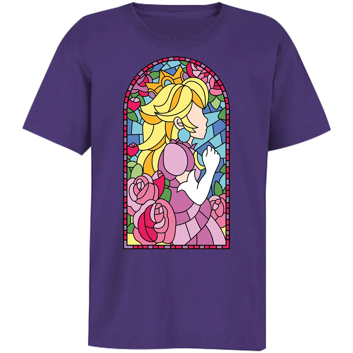 Playera Metroid Vitral Peach para Niño 11