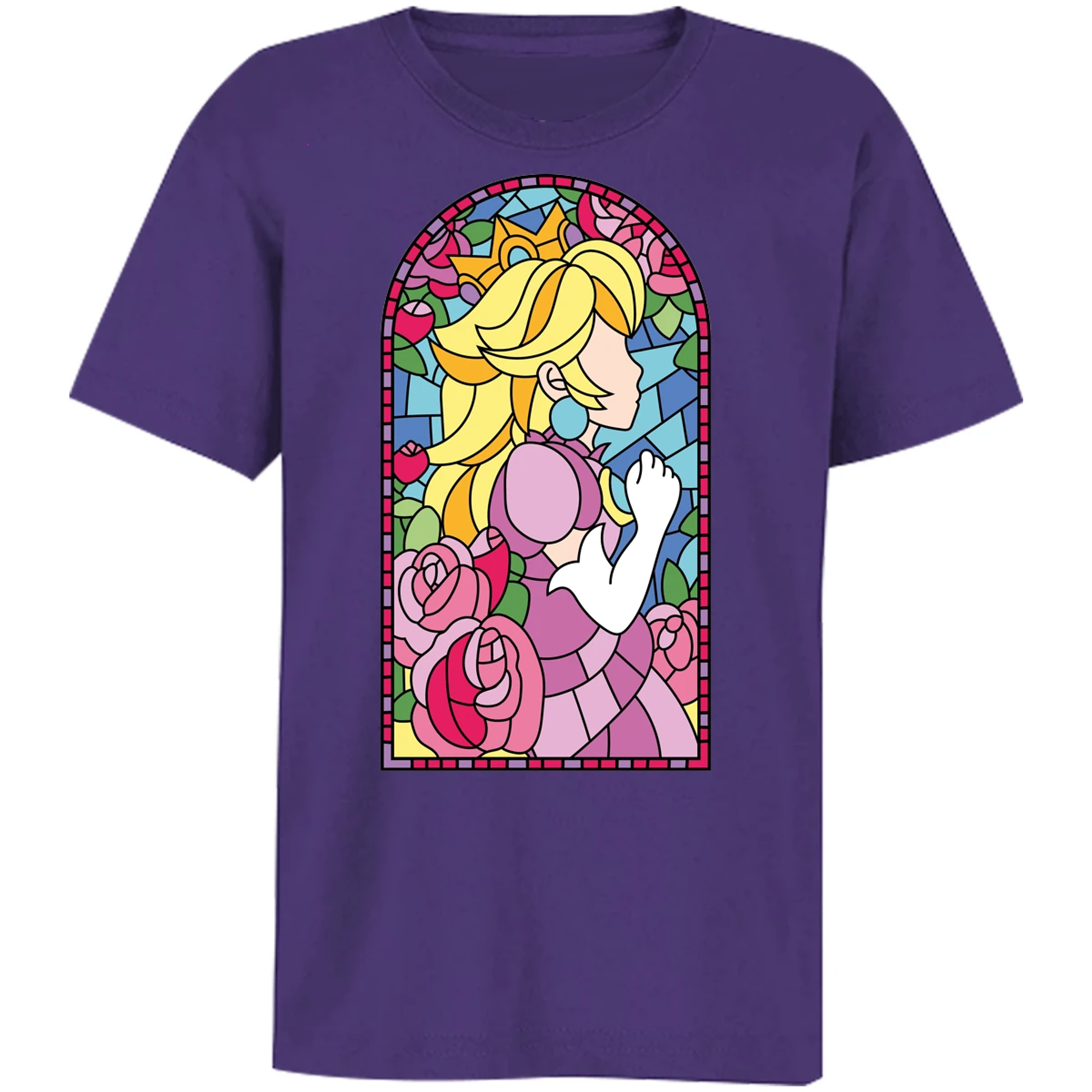 Playera Metroid Vitral Peach para Niño 11