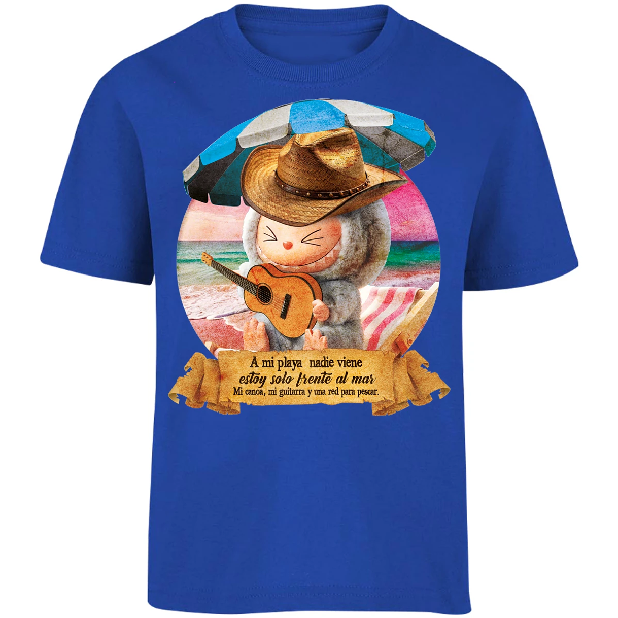 Playera Labubu Labubus Norteos Mi Playa para Niño 11