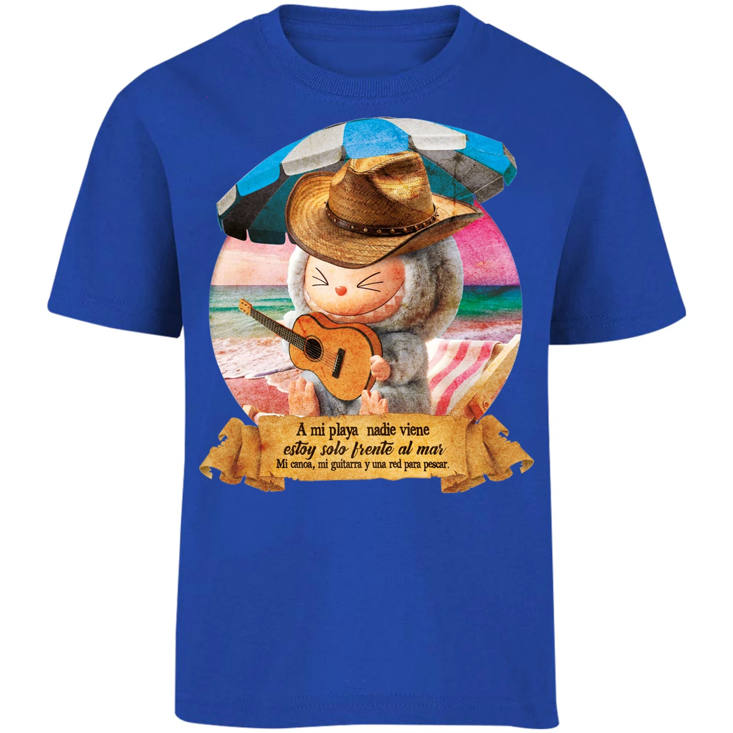 Playera Labubu Labubus Norteos Mi Playa para Niño 11