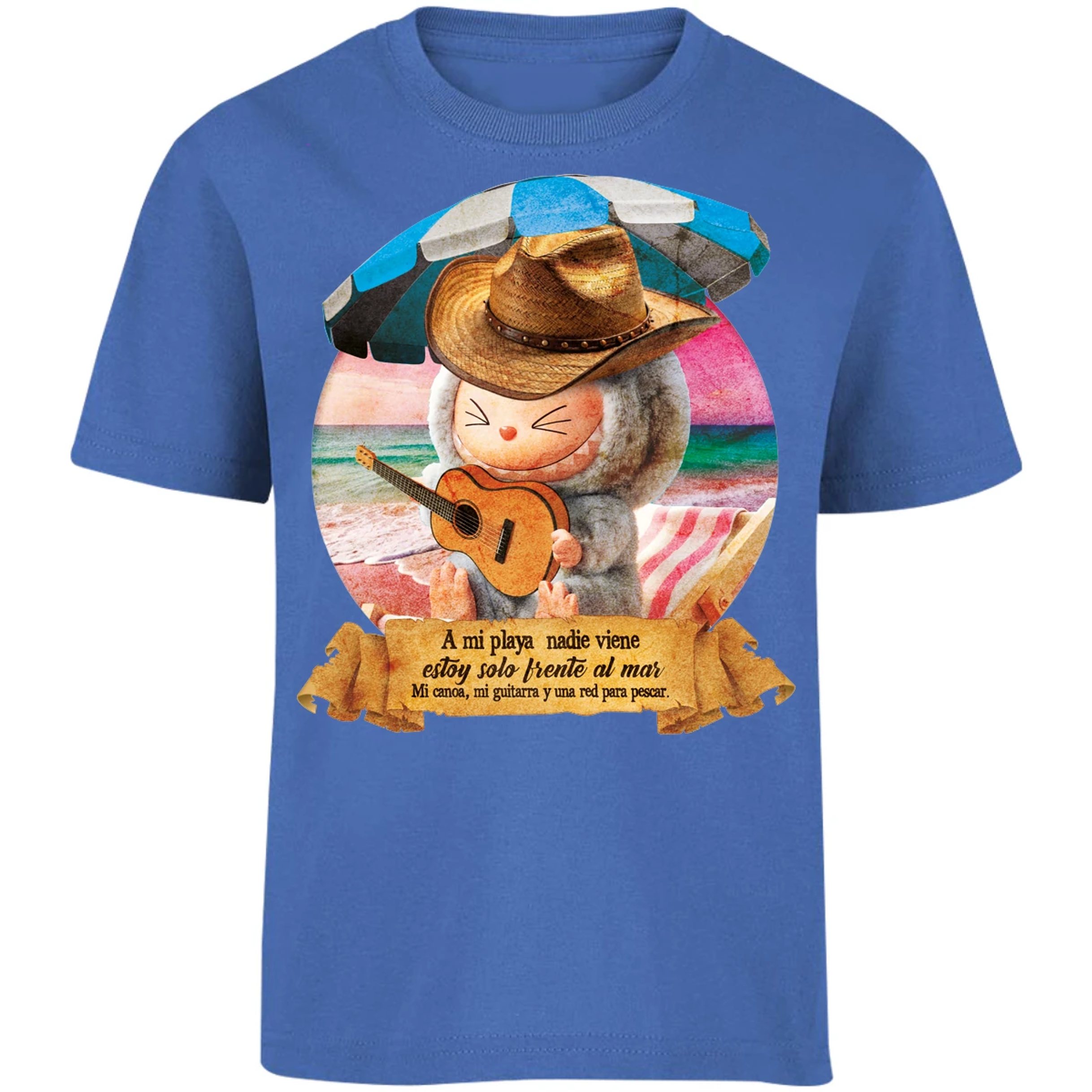 Playera Labubu Labubus Norteos Mi Playa para Niño 15