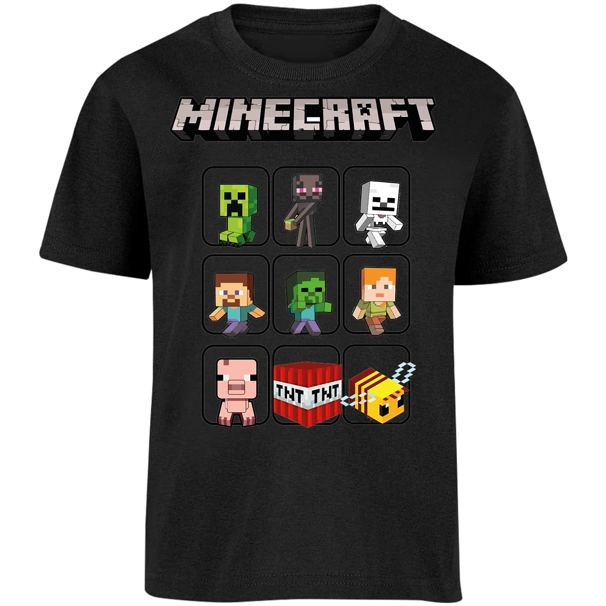 Playera Minecraft Minecraft para Niño 16