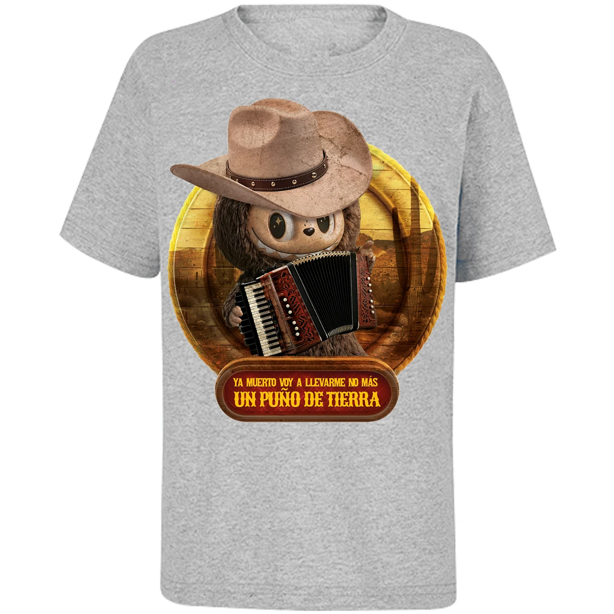 Playera Labubu Labubus Puo De Tierra para Niño 11