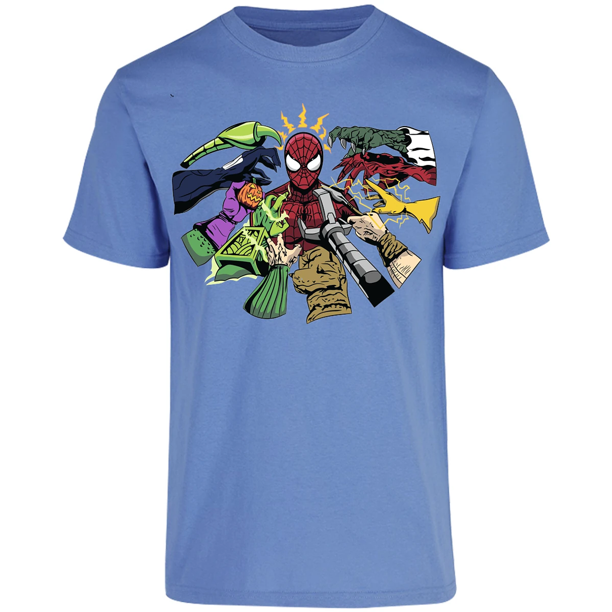 Playera Marvel Spiderman Manos Villanas para Adulto 16