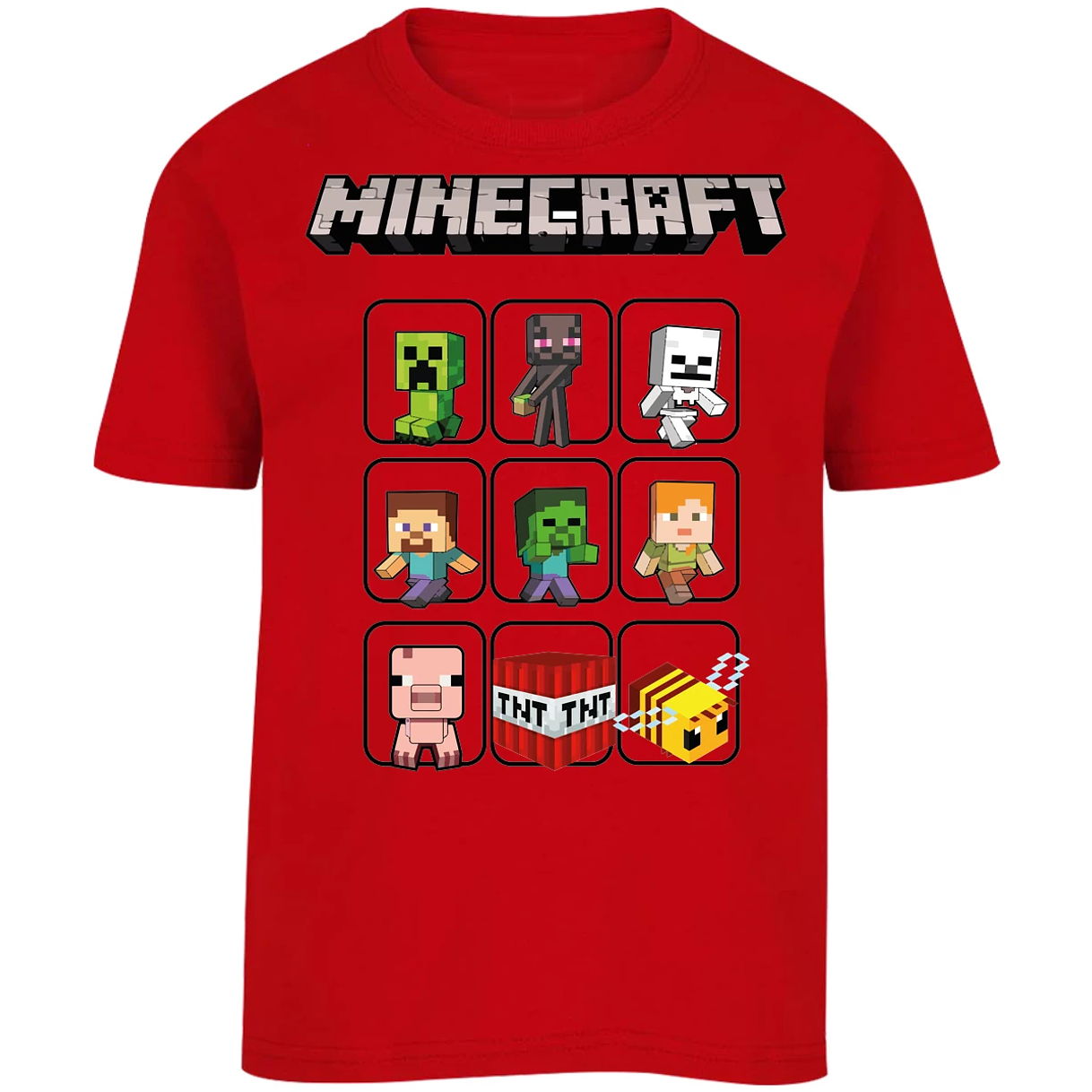 Playera Minecraft Minecraft para Niño 7