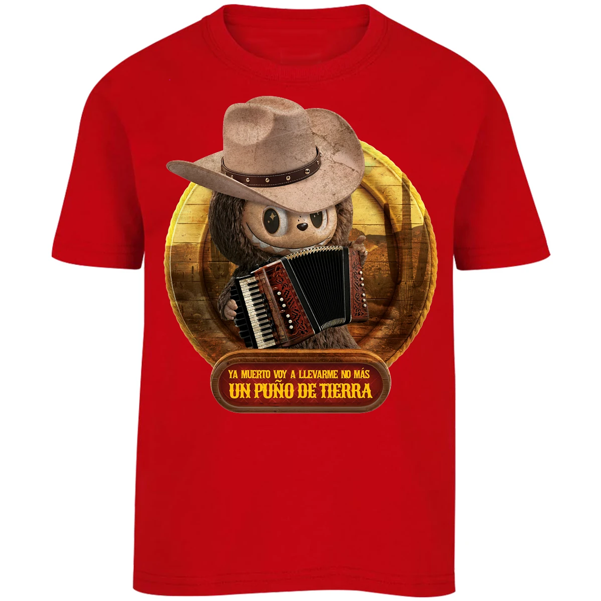 Playera Labubu Labubus Puo De Tierra para Niño 8