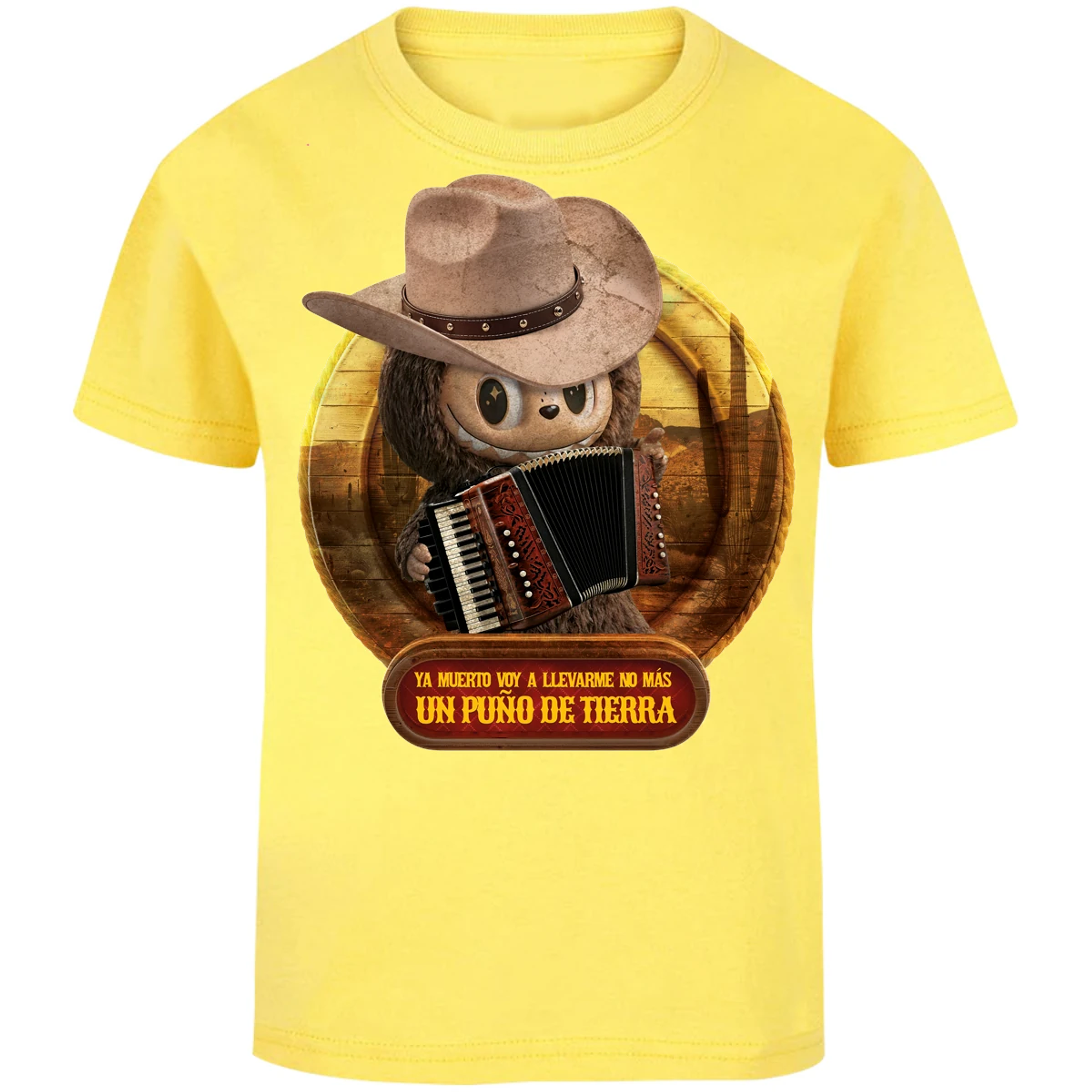 Playera Labubu Labubus Puo De Tierra para Niño 2