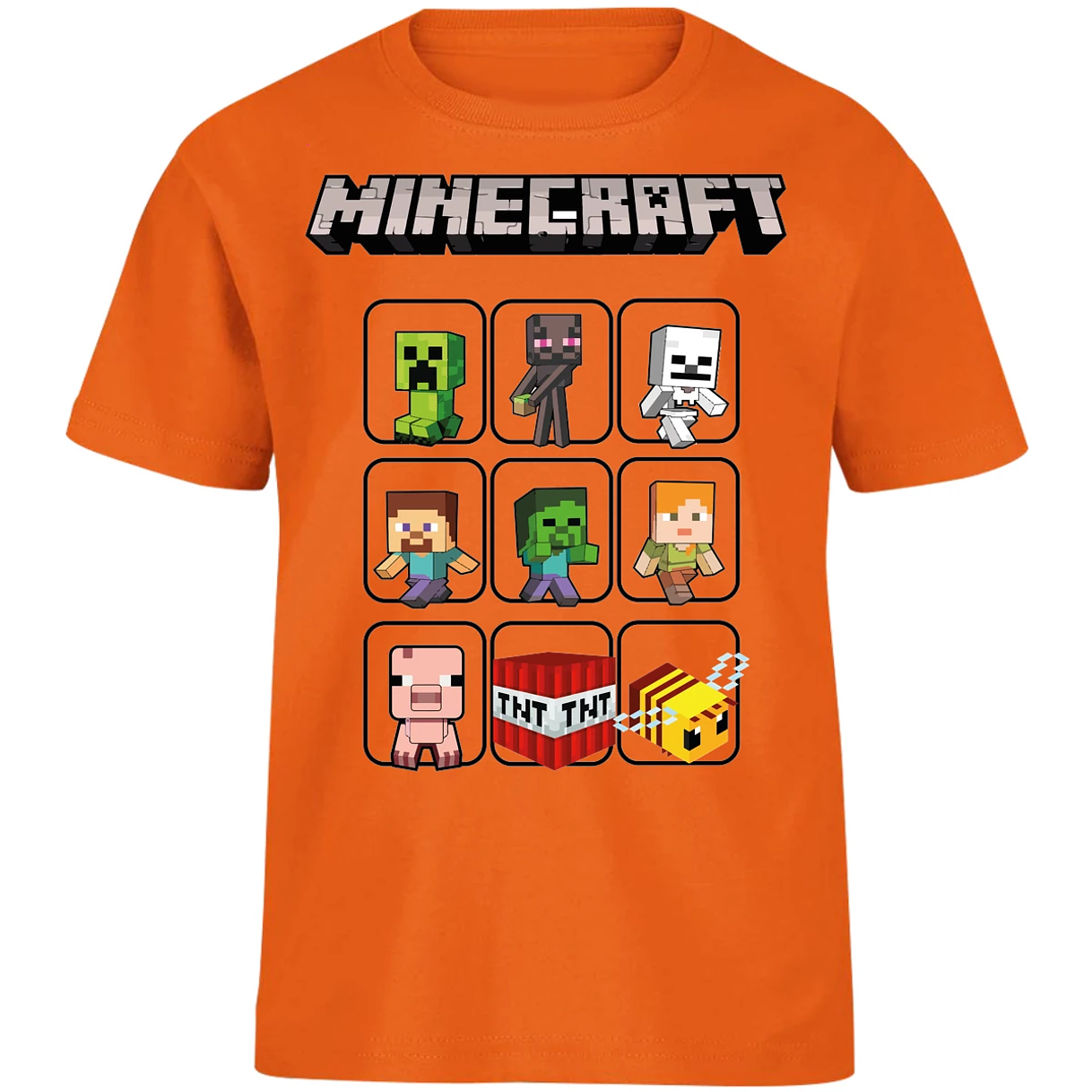 Playera Minecraft Minecraft para Niño 8