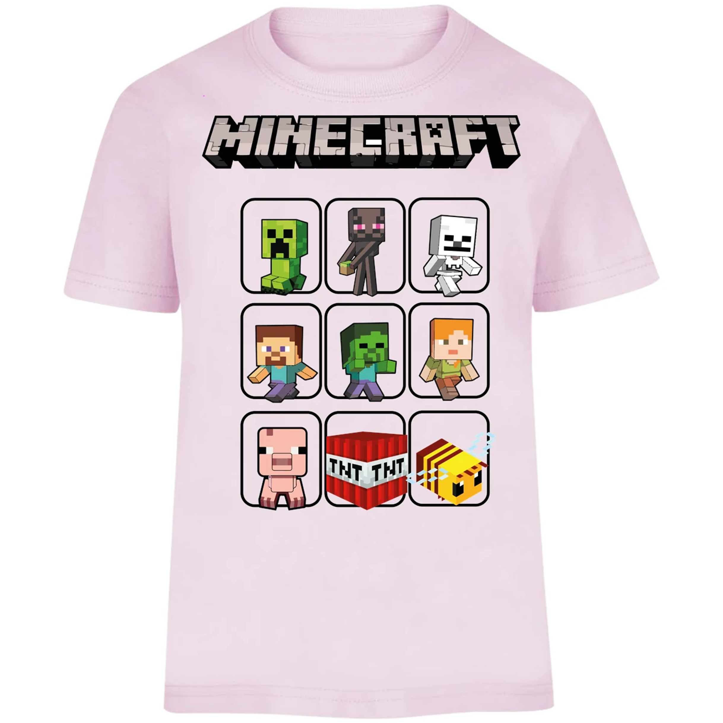 Playera Minecraft Minecraft para Niño 9