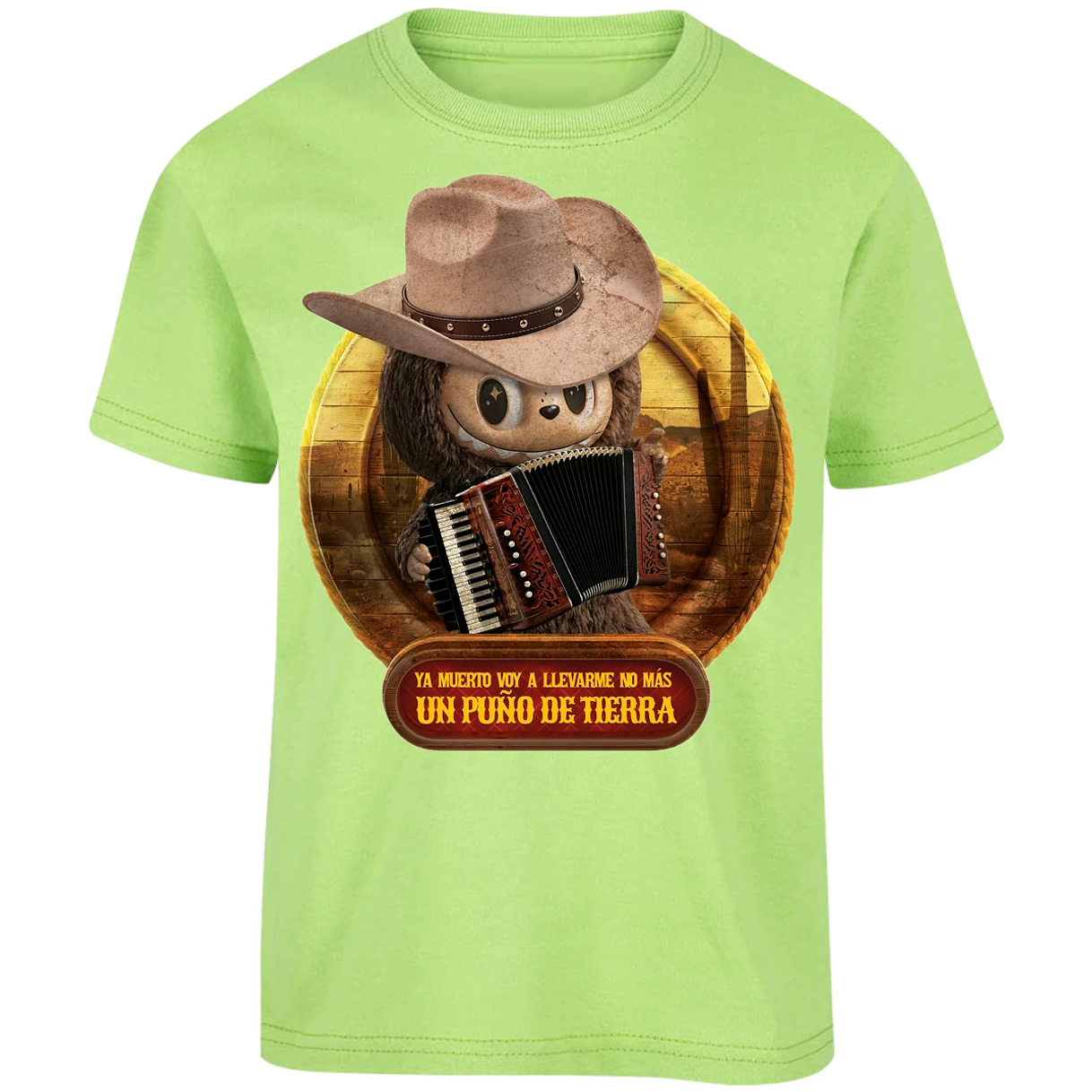 Playera Labubu Labubus Puo De Tierra para Niño 7