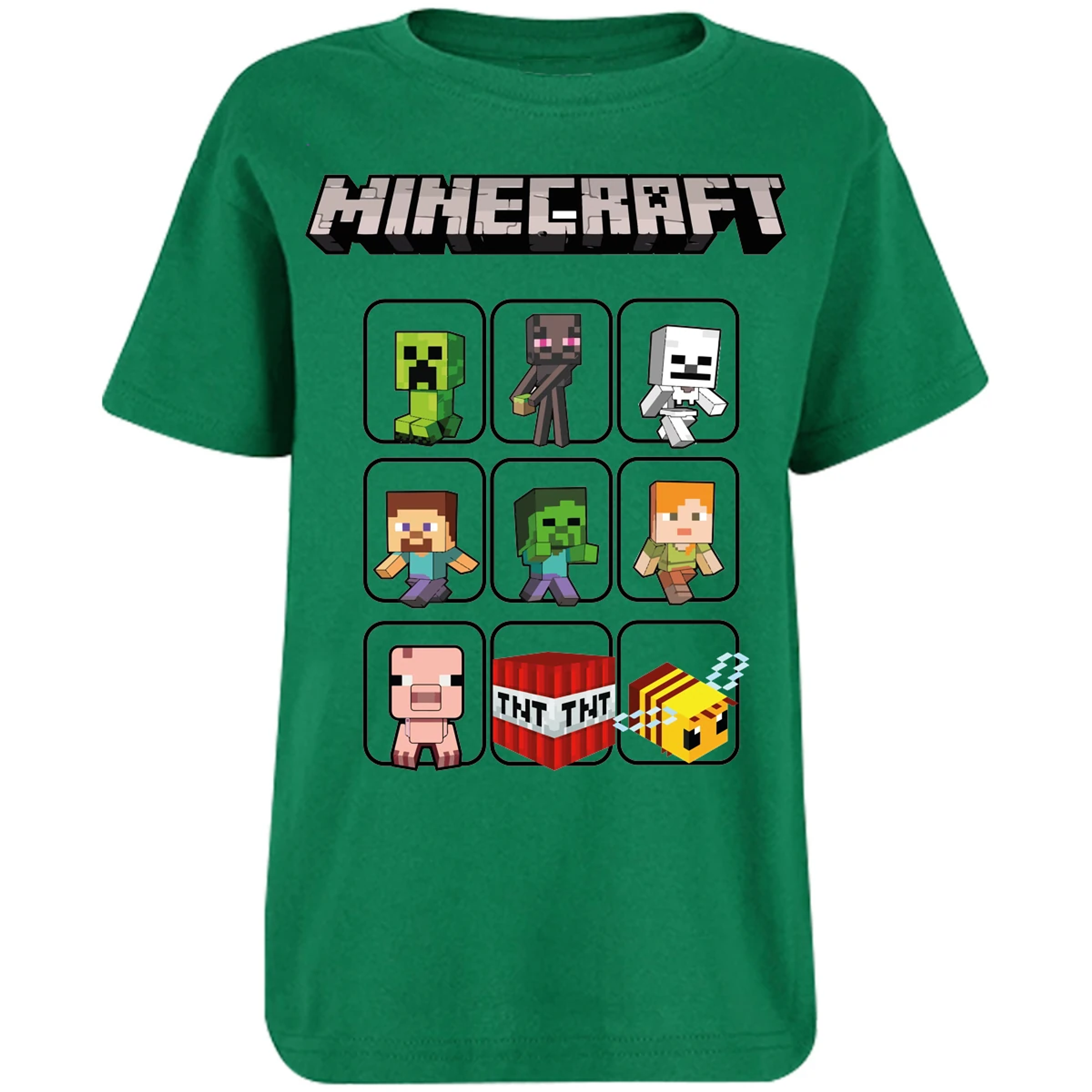 Playera Minecraft Minecraft para Niño 14