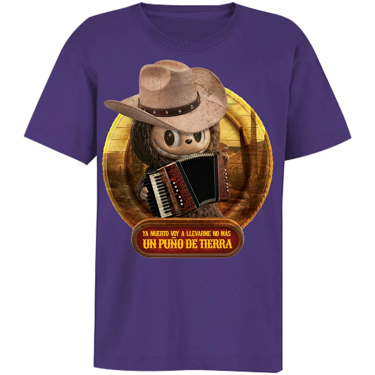 Playera Labubu Labubus Puo De Tierra para Niño 12