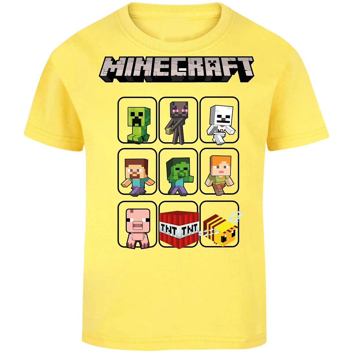 Playera Minecraft Minecraft para Niño 15