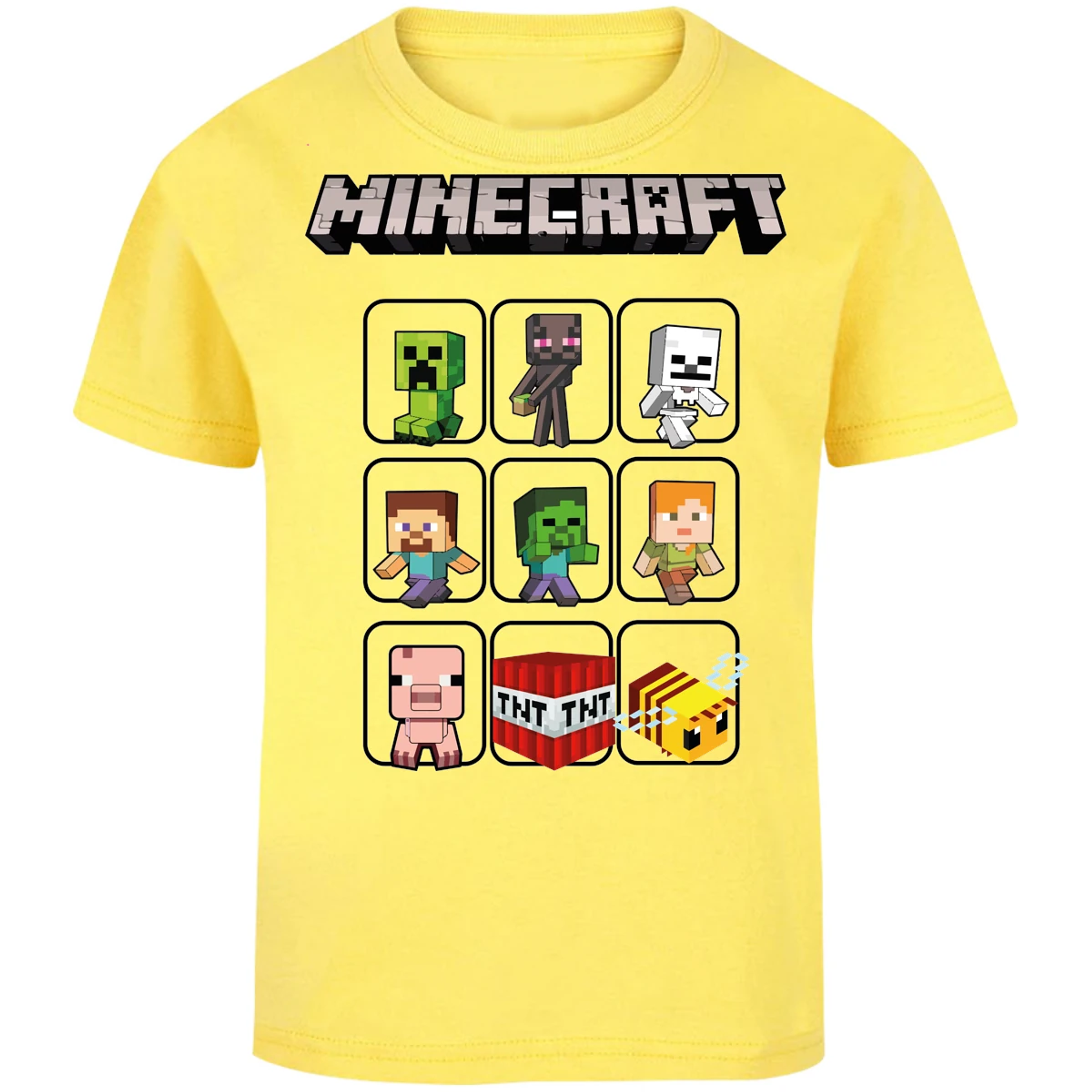 Playera Minecraft Minecraft para Niño 15
