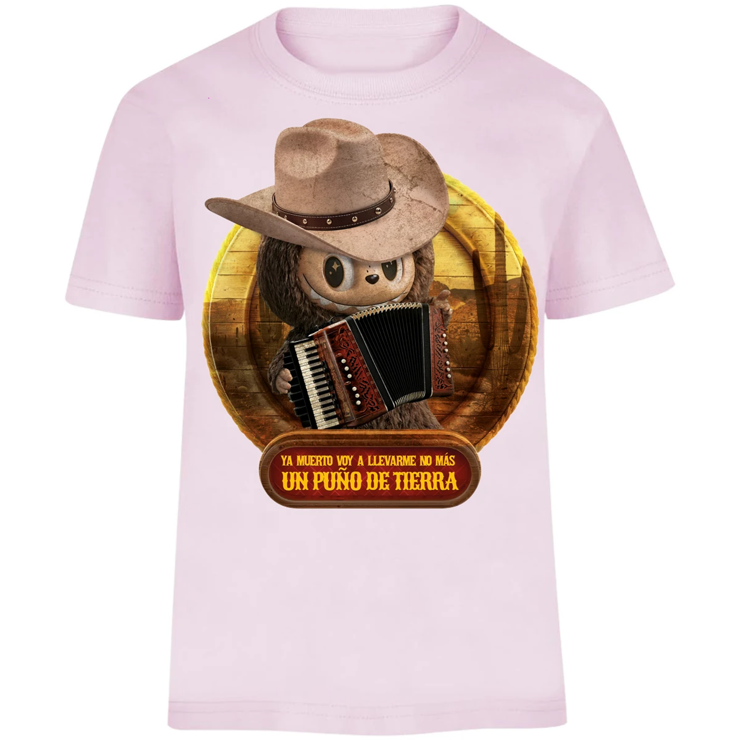 Playera Labubu Labubus Puo De Tierra para Niño 16