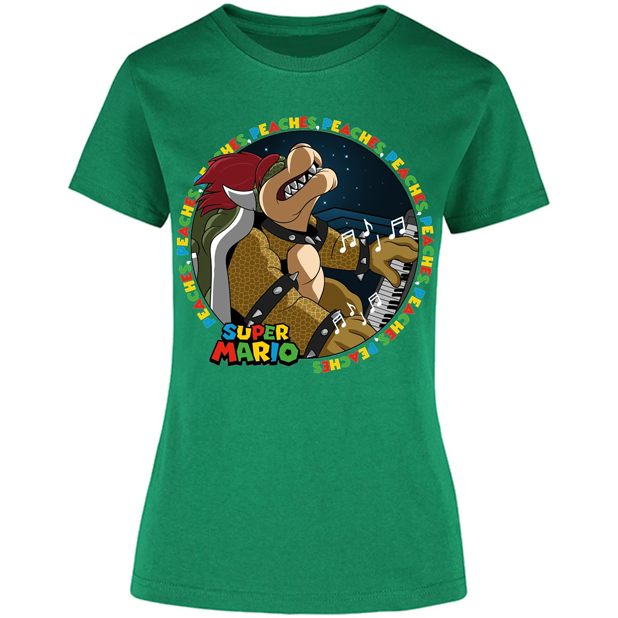 Blusa Mario Bros Bowser Peaches Blusa para Mujer 7