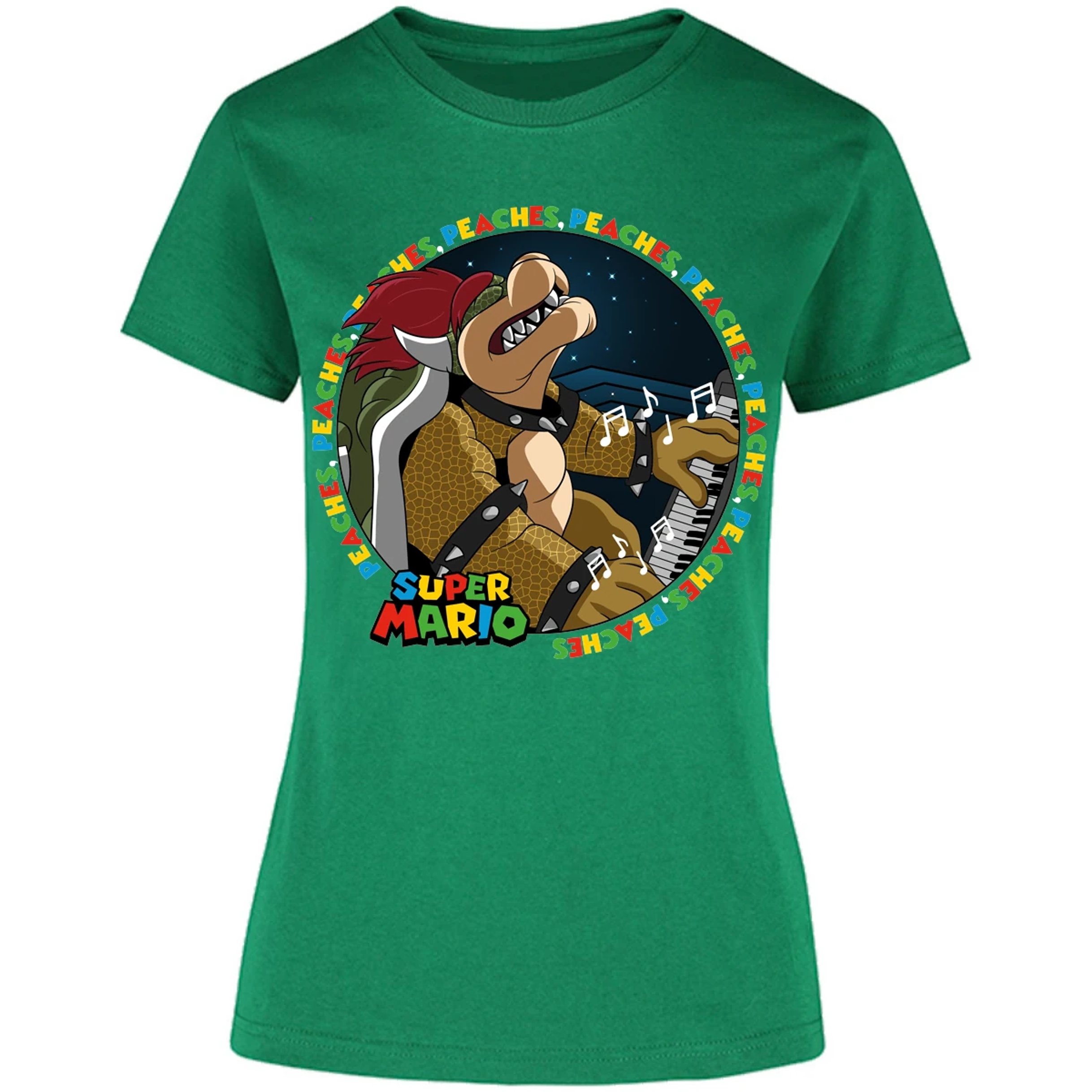 Blusa Mario Bros Bowser Peaches Blusa para Mujer 7