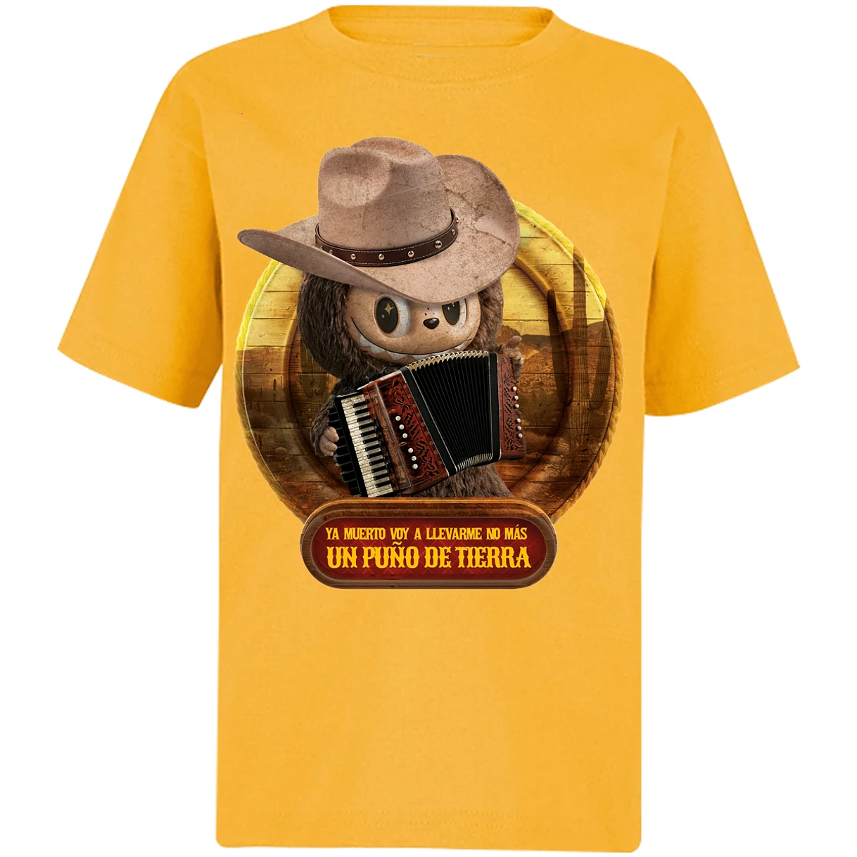 Playera Labubu Labubus Puo De Tierra para Niño 17