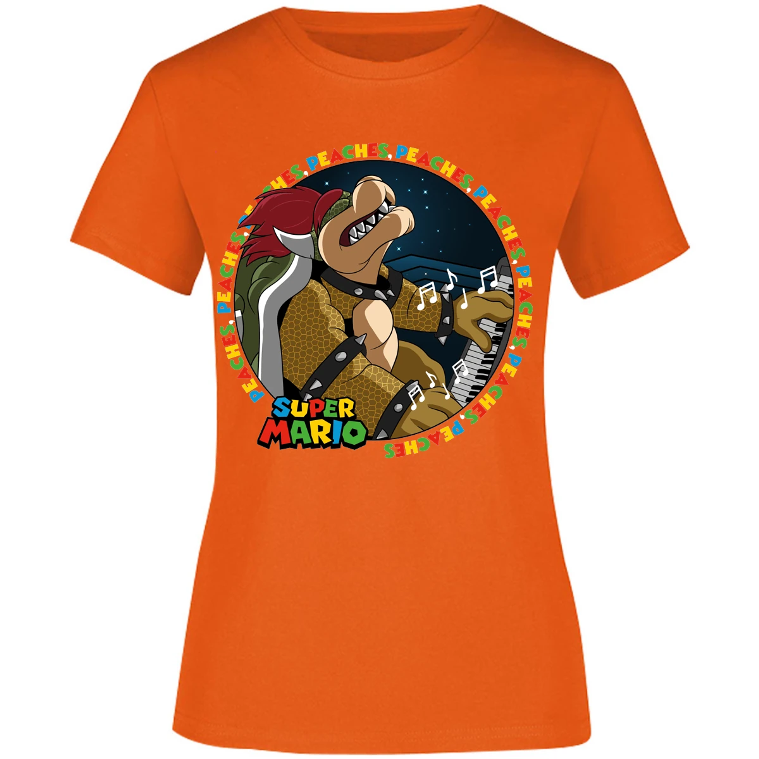 Blusa Mario Bros Bowser Peaches Blusa para Mujer 8