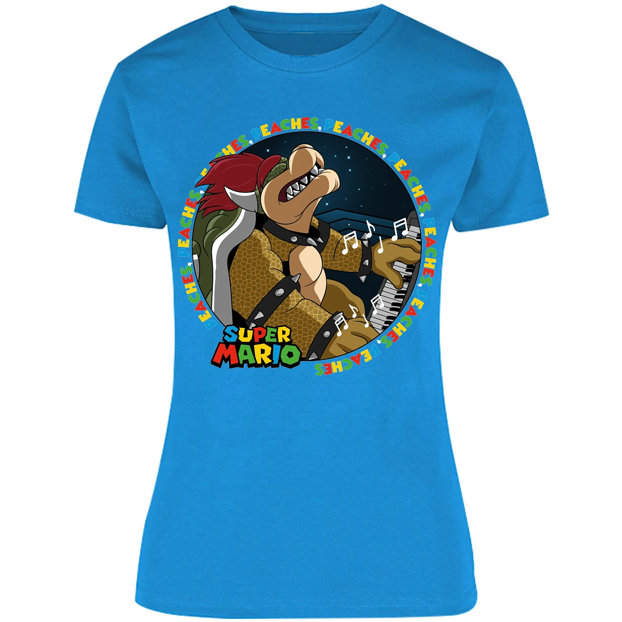 Blusa Mario Bros Bowser Peaches Blusa para Mujer 9