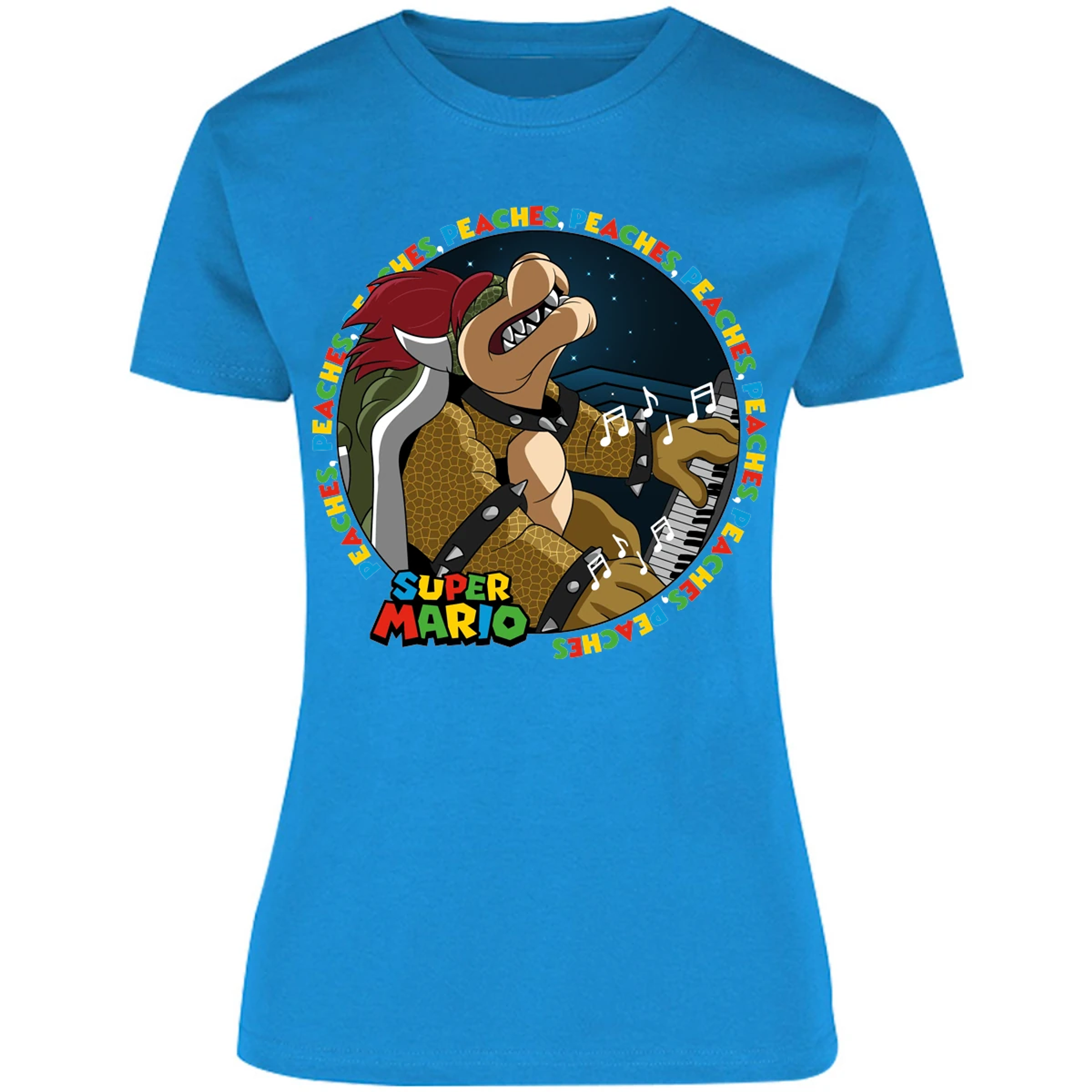 Blusa Mario Bros Bowser Peaches Blusa para Mujer 9