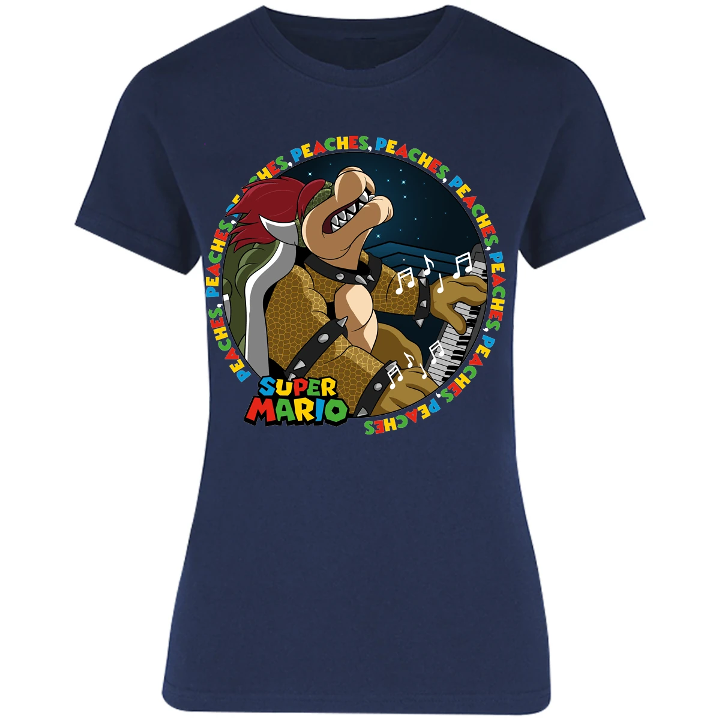 Blusa Mario Bros Bowser Peaches Blusa para Mujer 11