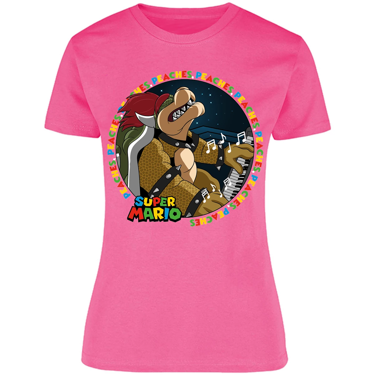 Blusa Mario Bros Bowser Peaches Blusa para Mujer 14