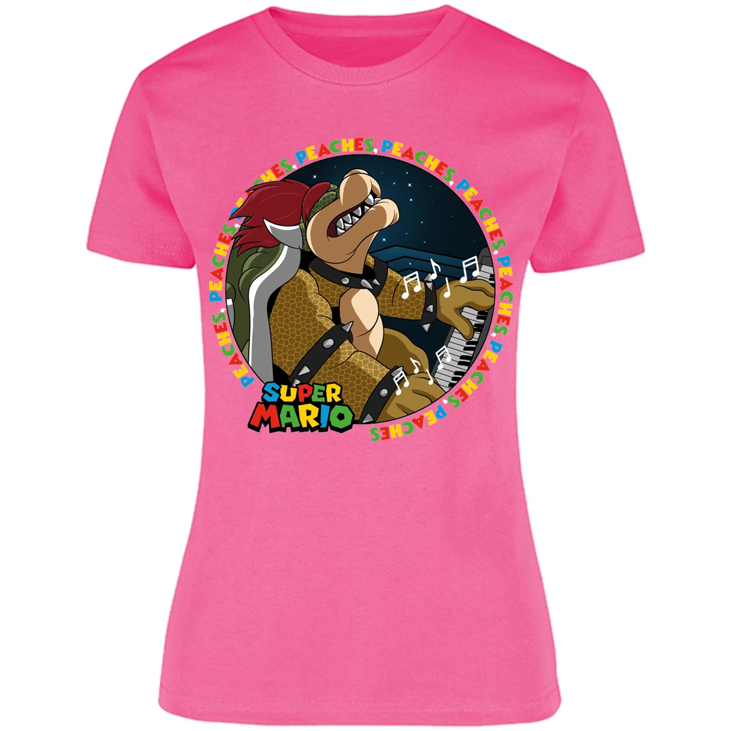 Blusa Mario Bros Bowser Peaches Blusa para Mujer 14