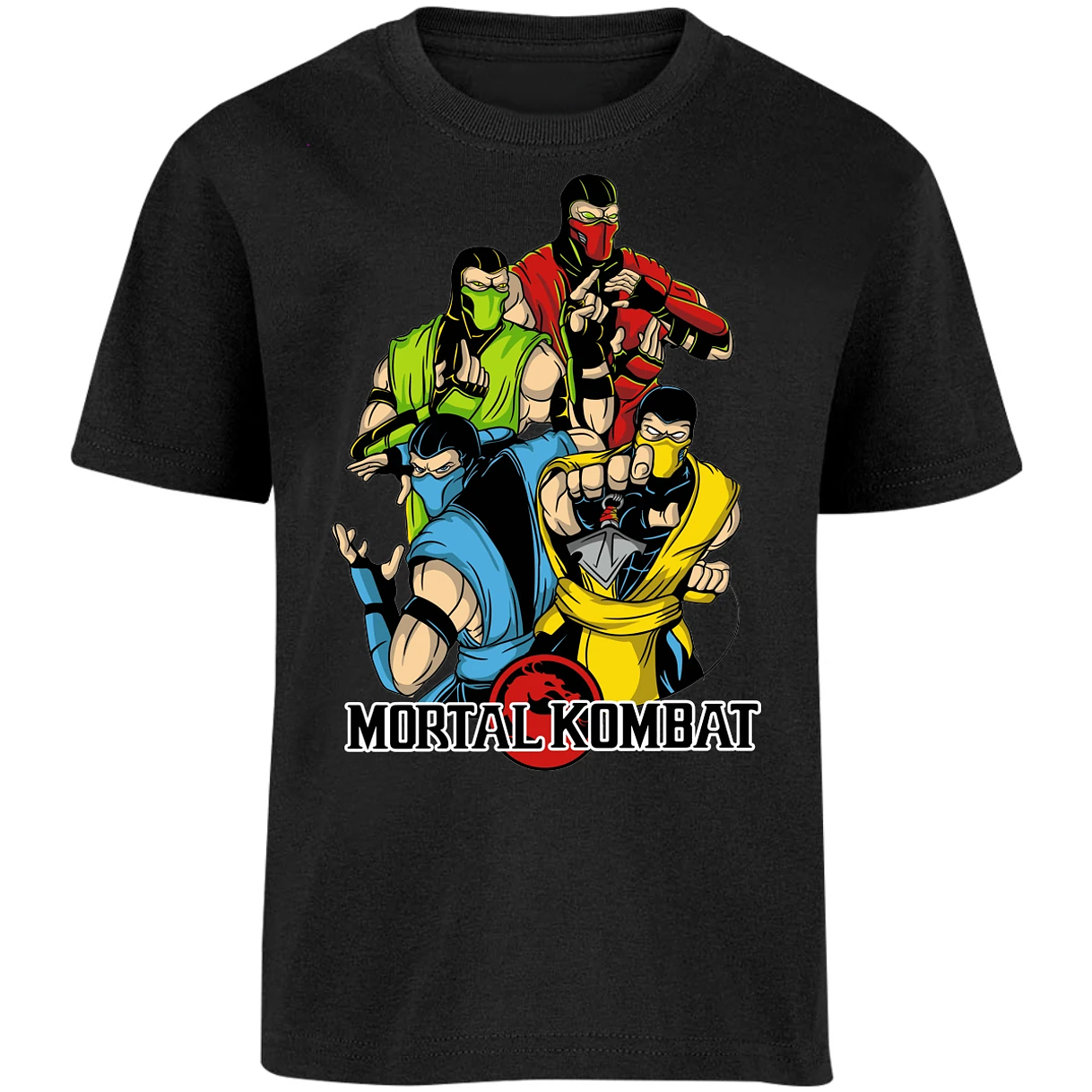 Playera Mortal Kombat Ninjas Mortal Kombat para Niño 8