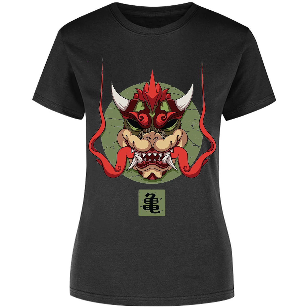 Blusa Mario Bros Bowser Samurai Blusa para Mujer 1