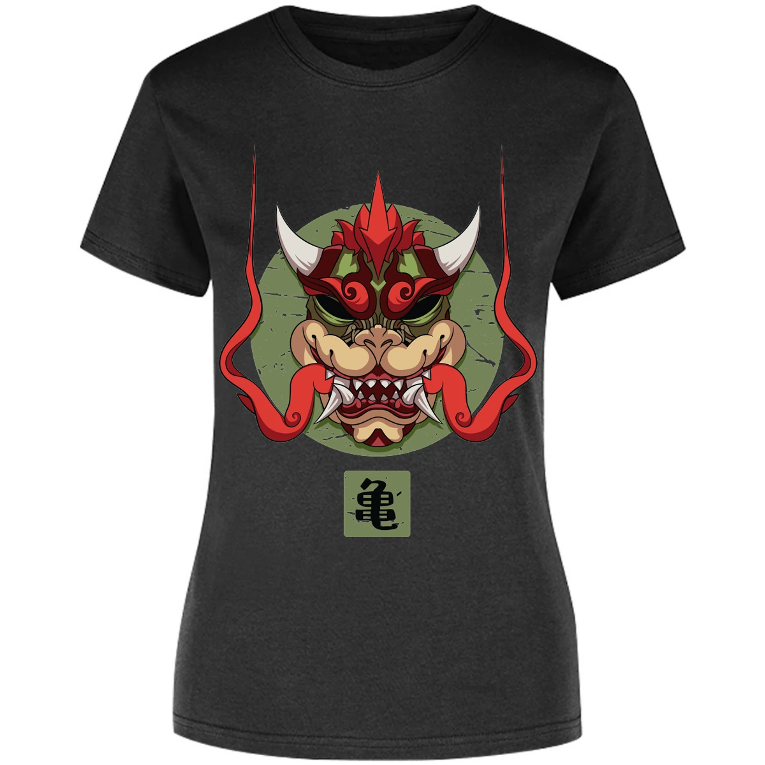 Blusa Mario Bros Bowser Samurai Blusa para Mujer 1