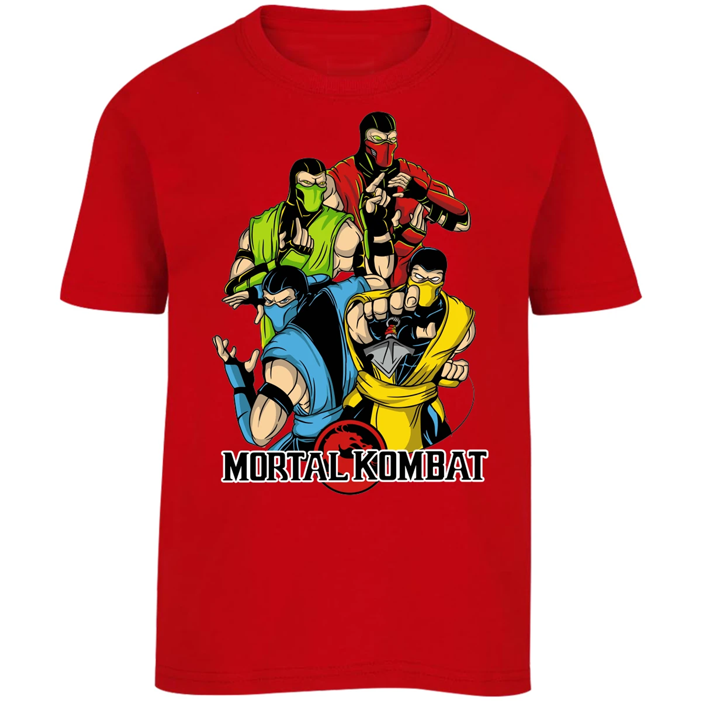 Playera Mortal Kombat Ninjas Mortal Kombat para Niño 14