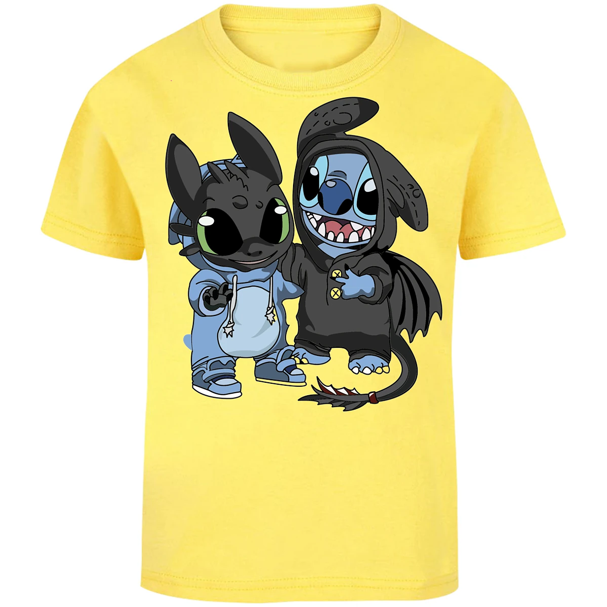 Playera Lilo Y Stitch Stitch Con Chimuelo para Niño 4