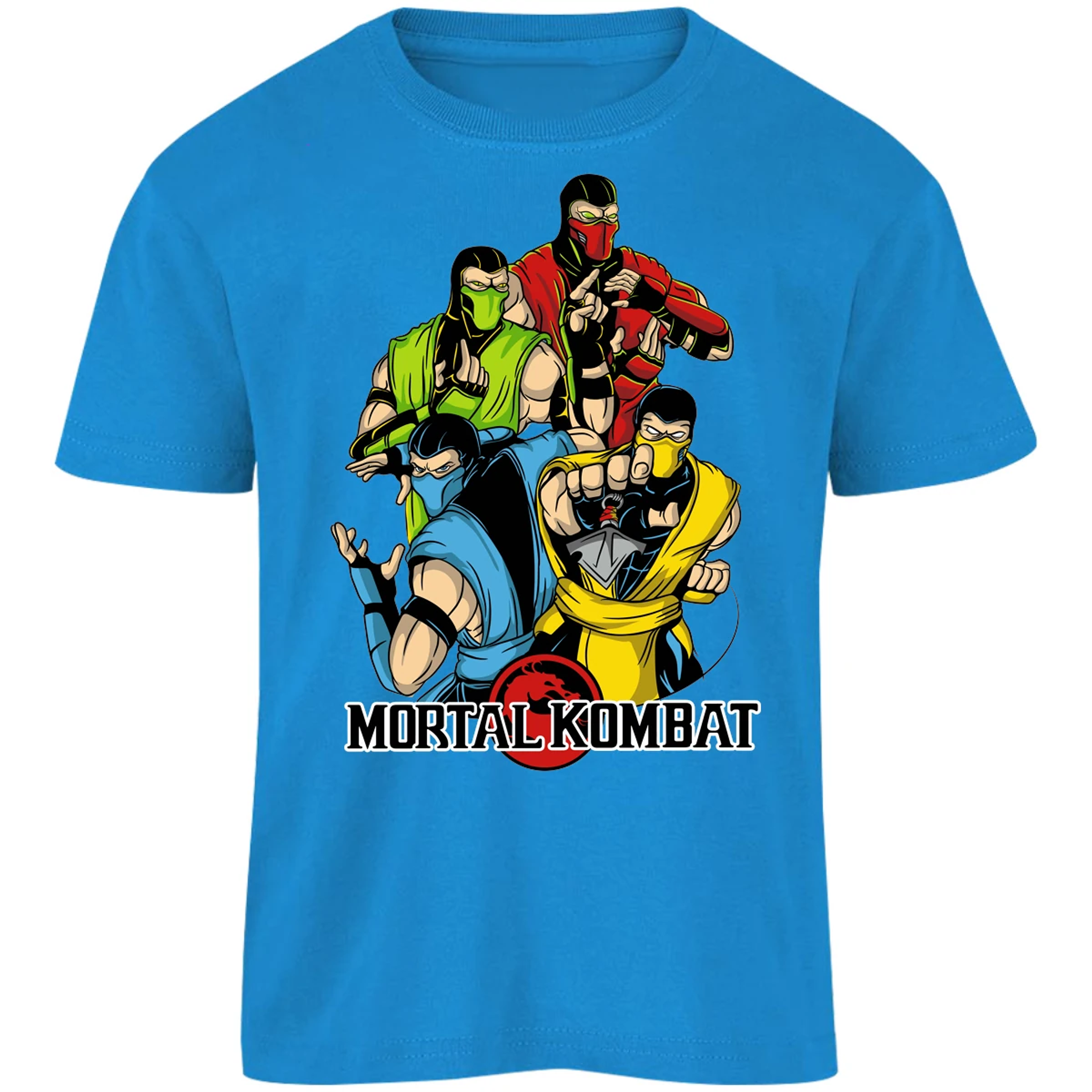 Playera Mortal Kombat Ninjas Mortal Kombat para Niño 3