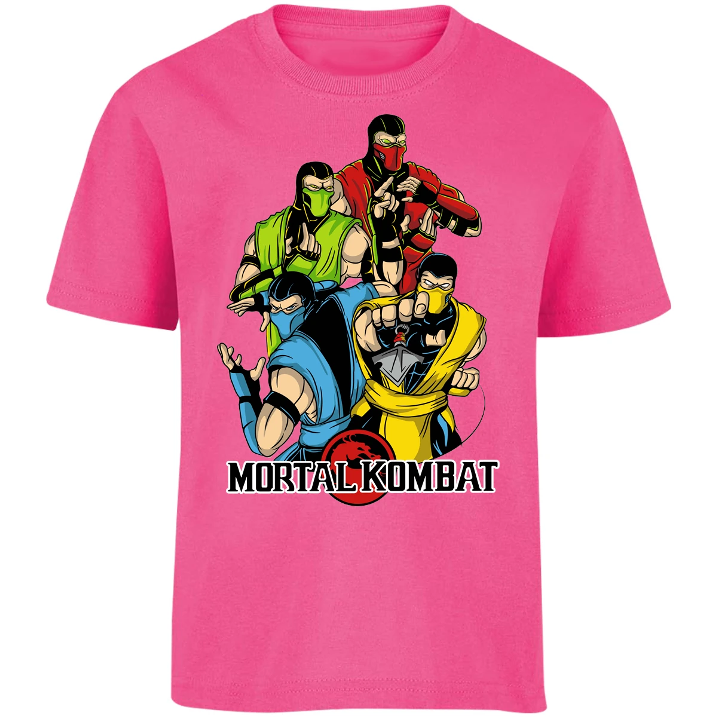 Playera Mortal Kombat Ninjas Mortal Kombat para Niño 4