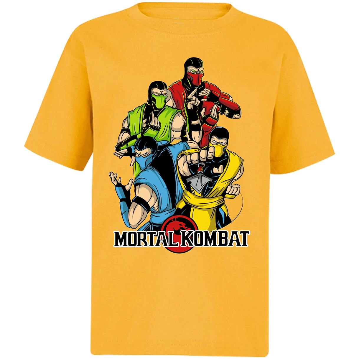 Playera Mortal Kombat Ninjas Mortal Kombat para Niño 5