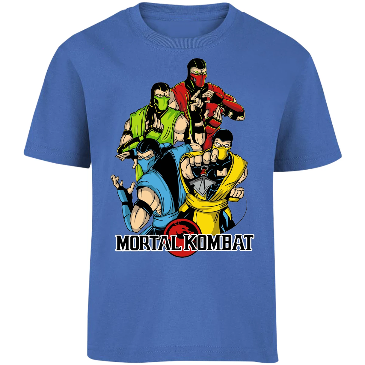 Playera Mortal Kombat Ninjas Mortal Kombat para Niño 7