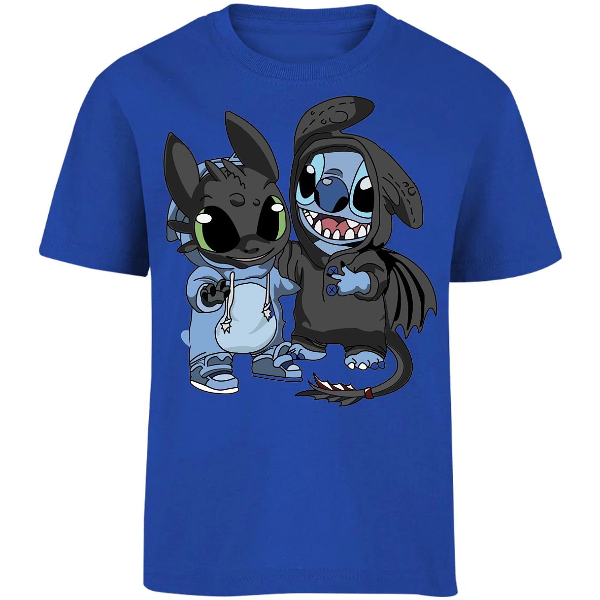 Playera Lilo Y Stitch Stitch Con Chimuelo para Niño 8