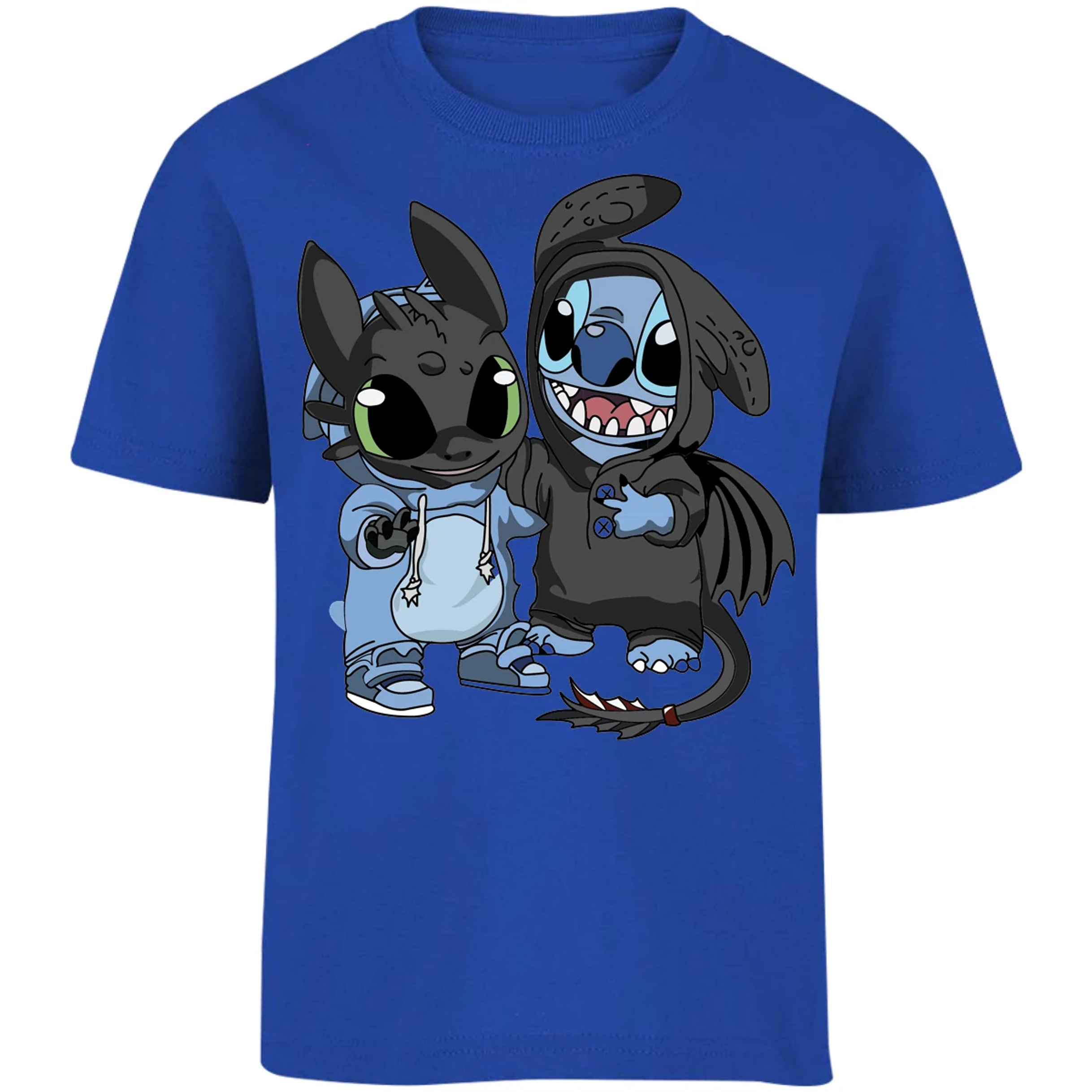 Playera Lilo Y Stitch Stitch Con Chimuelo para Niño 8