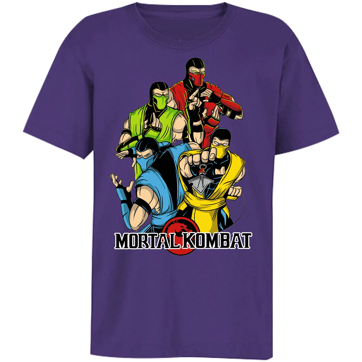 Playera Mortal Kombat Ninjas Mortal Kombat para Niño 9