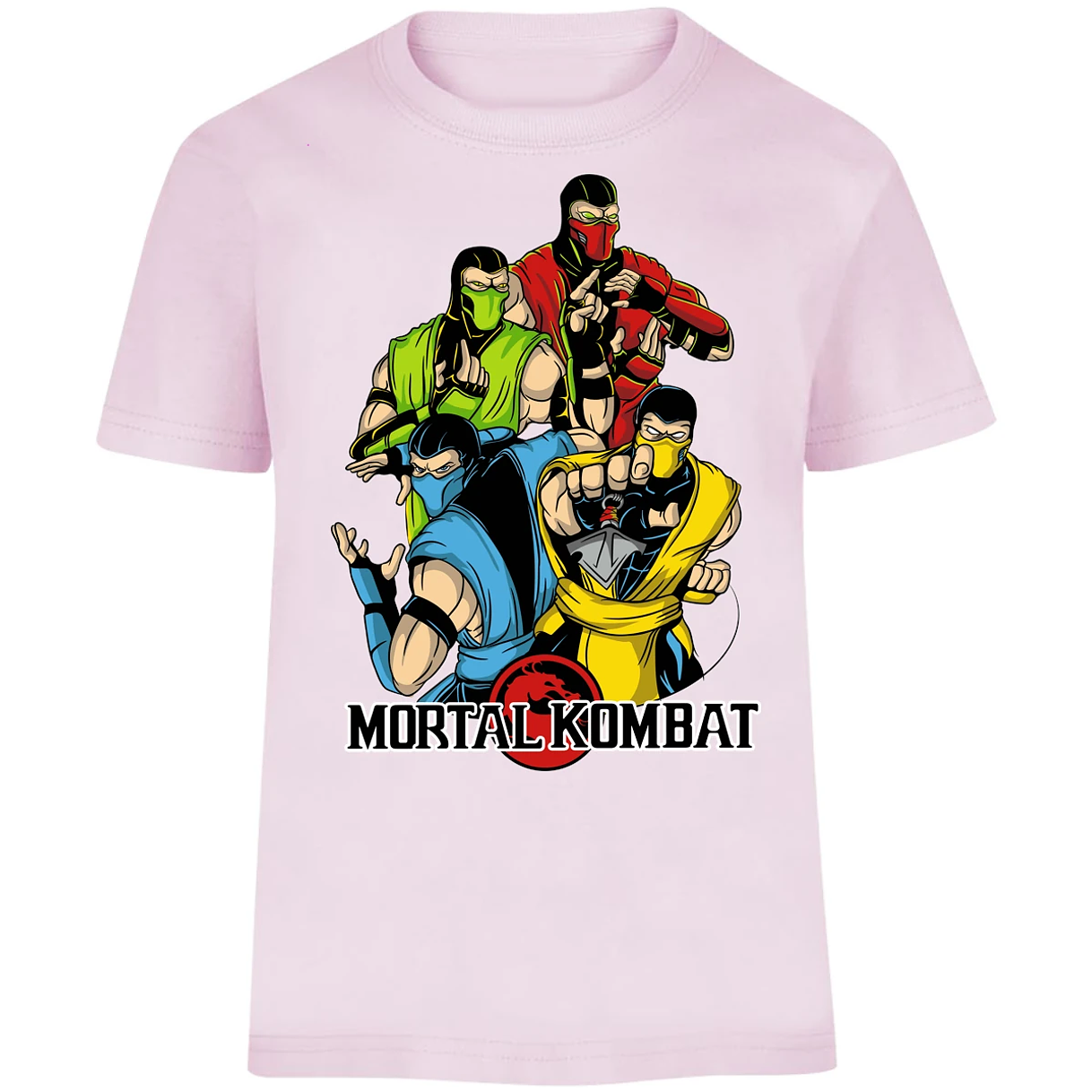 Playera Mortal Kombat Ninjas Mortal Kombat para Niño 12