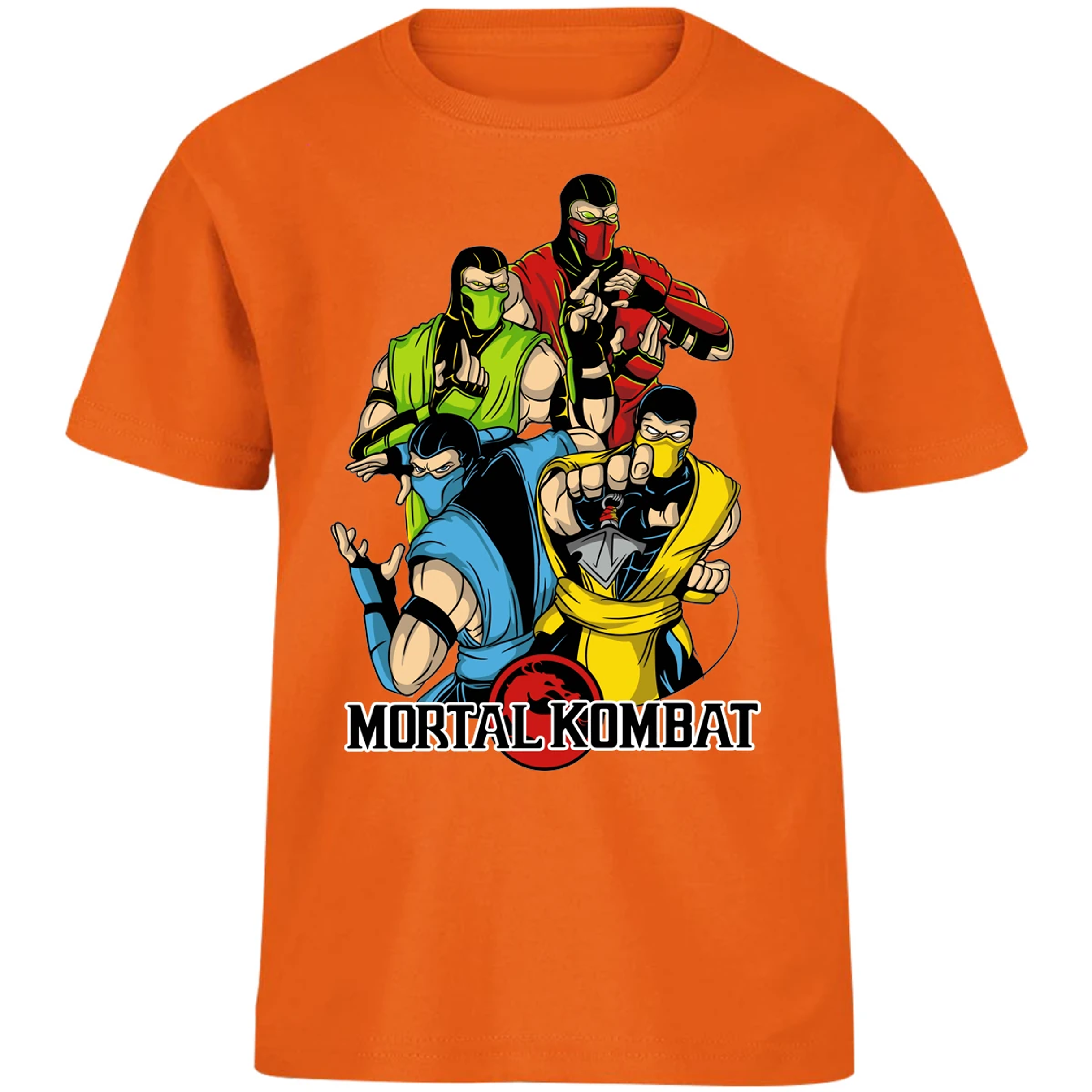 Playera Mortal Kombat Ninjas Mortal Kombat para Niño 15