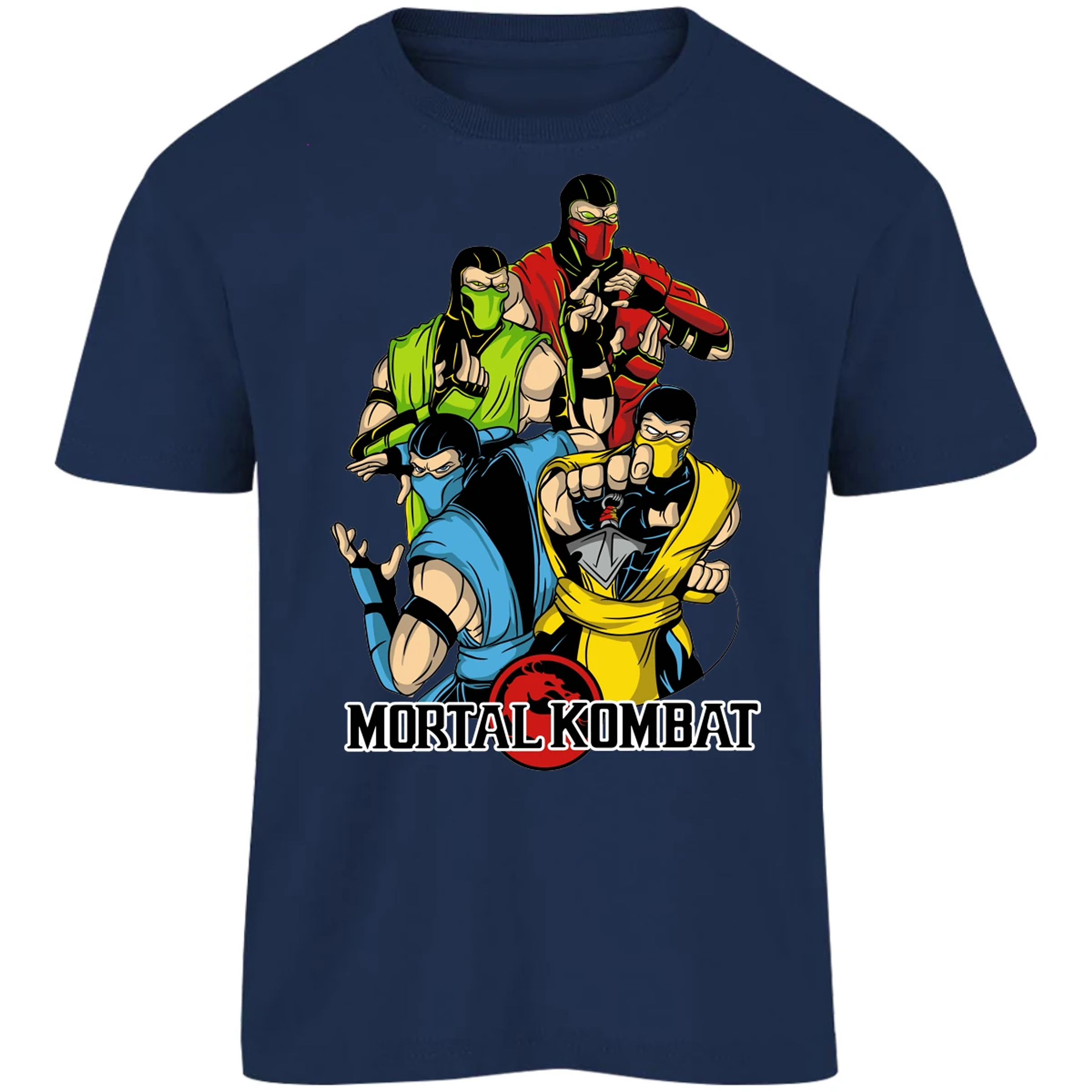 Playera Mortal Kombat Ninjas Mortal Kombat para Niño 16