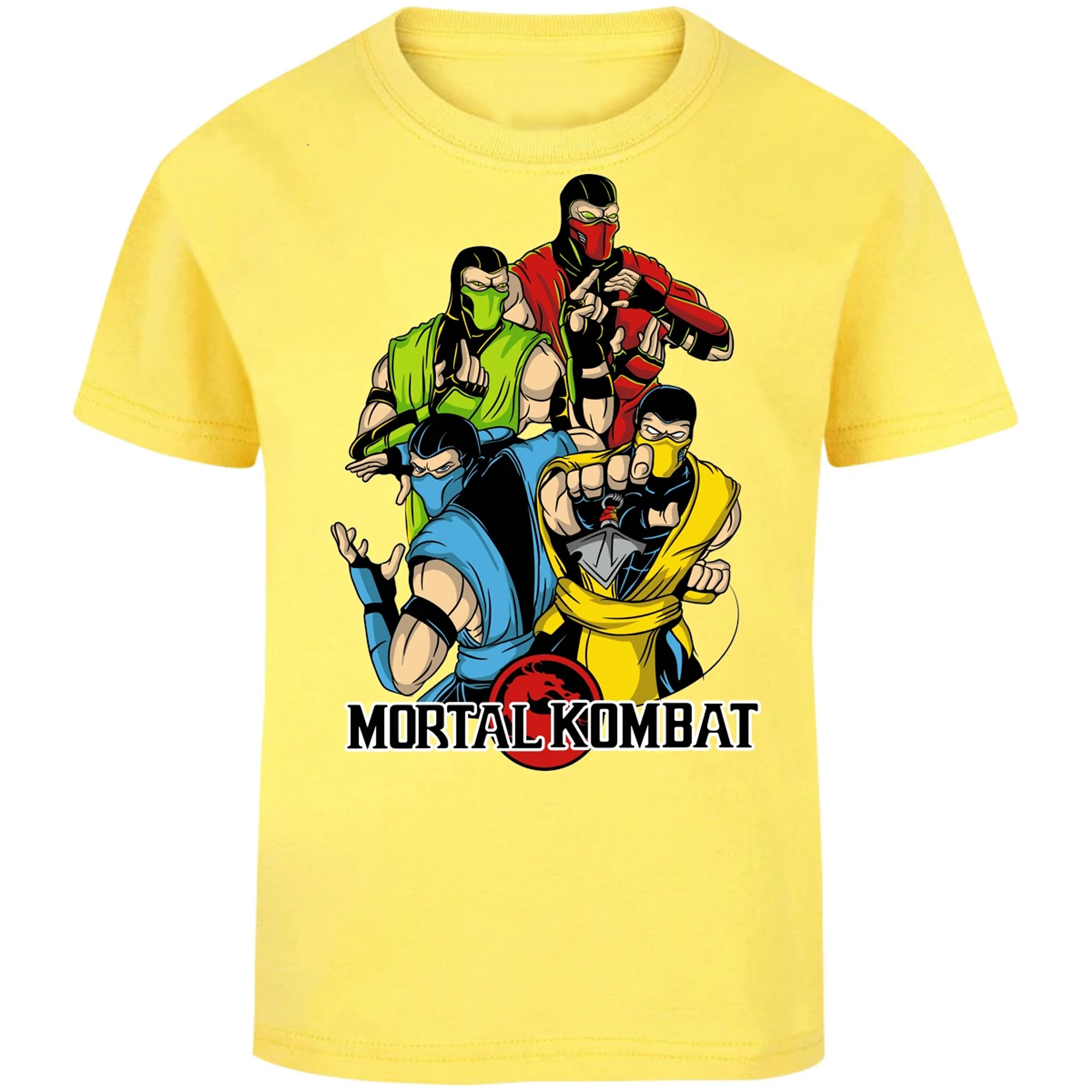 Playera Mortal Kombat Ninjas Mortal Kombat para Niño 17