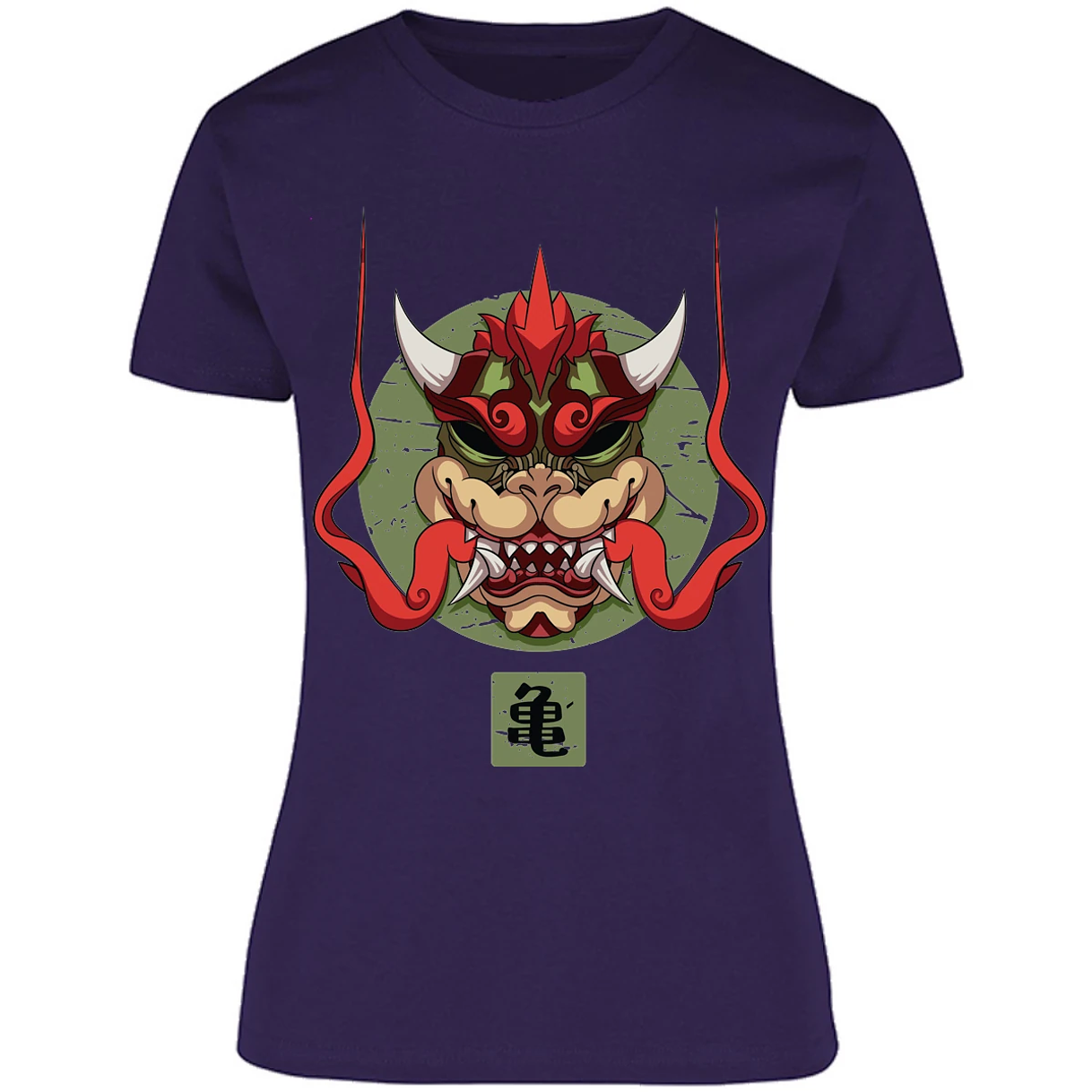Blusa Mario Bros Bowser Samurai Blusa para Mujer 2