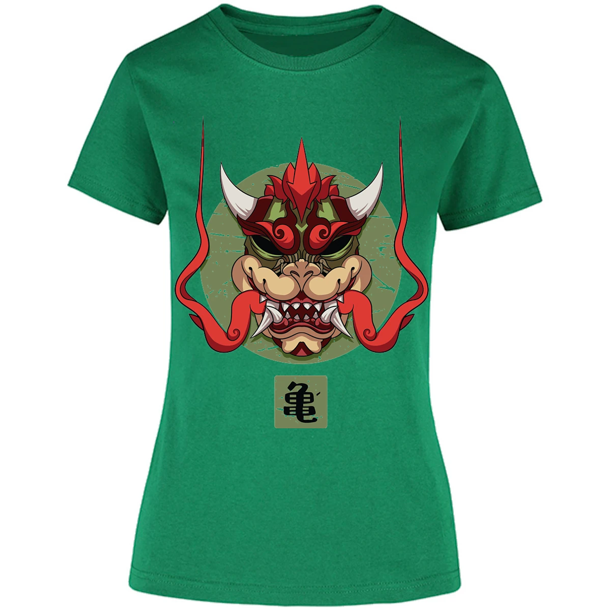 Blusa Mario Bros Bowser Samurai Blusa para Mujer 3